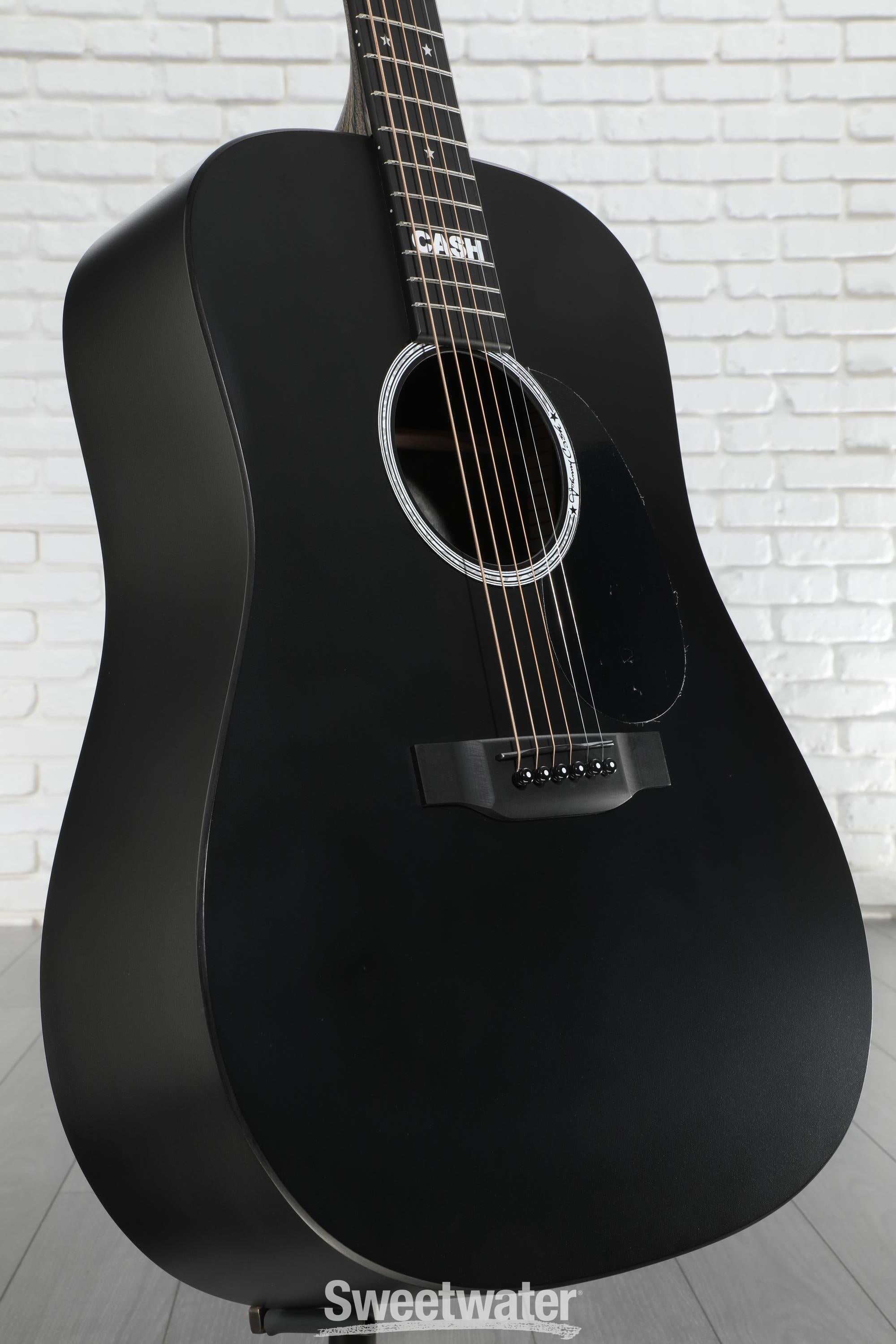 Martin DX Johnny Cash - Jet Black | Sweetwater