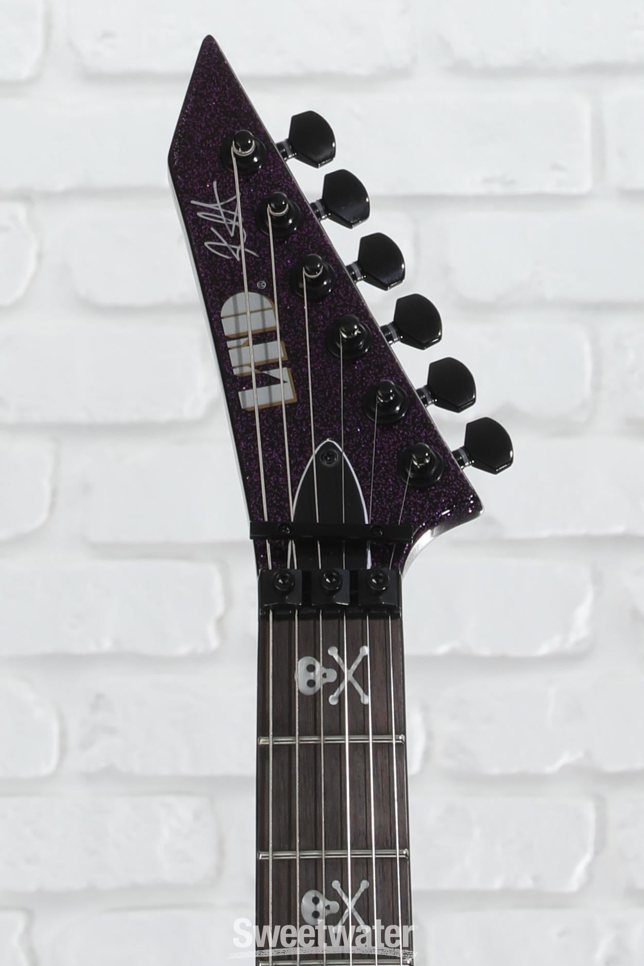 ESP LTD Kirk Hammett Signature KH-602 - Purple Sparkle