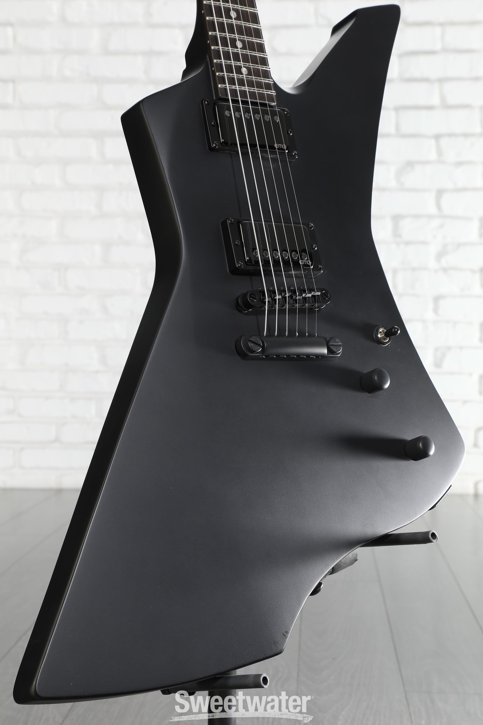 Photo of ESP LTD James Hetfield Signature Snakebyte - Black Satin