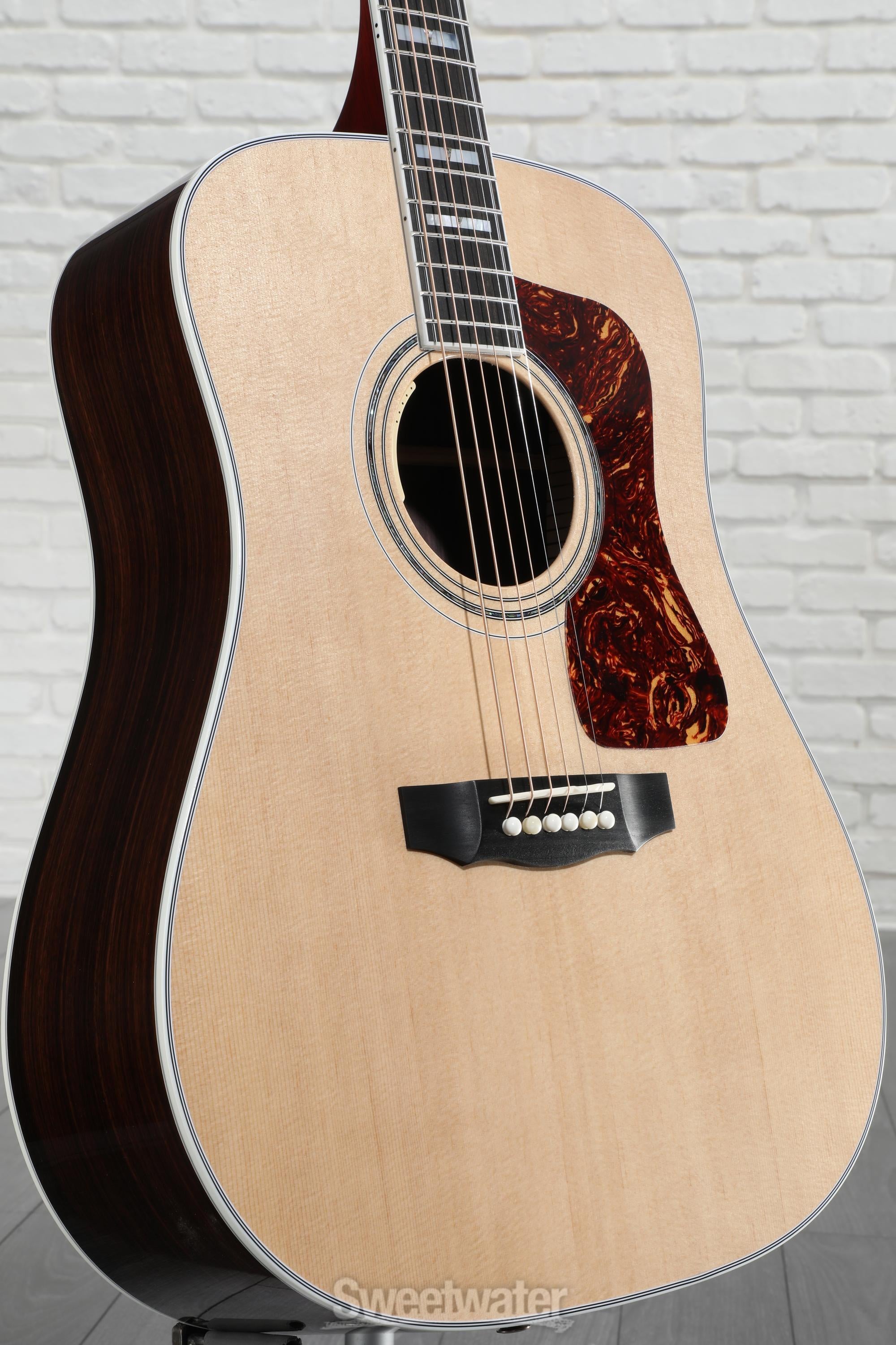 Guild D-55E Acoustic-electric Guitar - Natural | Sweetwater