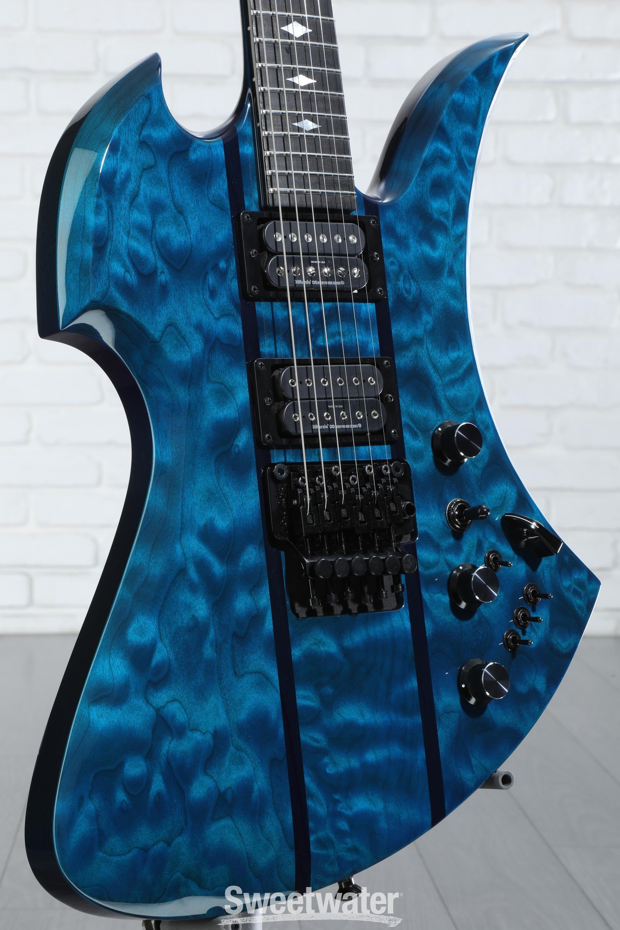 B.C. Rich USA Handcrafted Mockingbird SL Electric Guitar - Trans