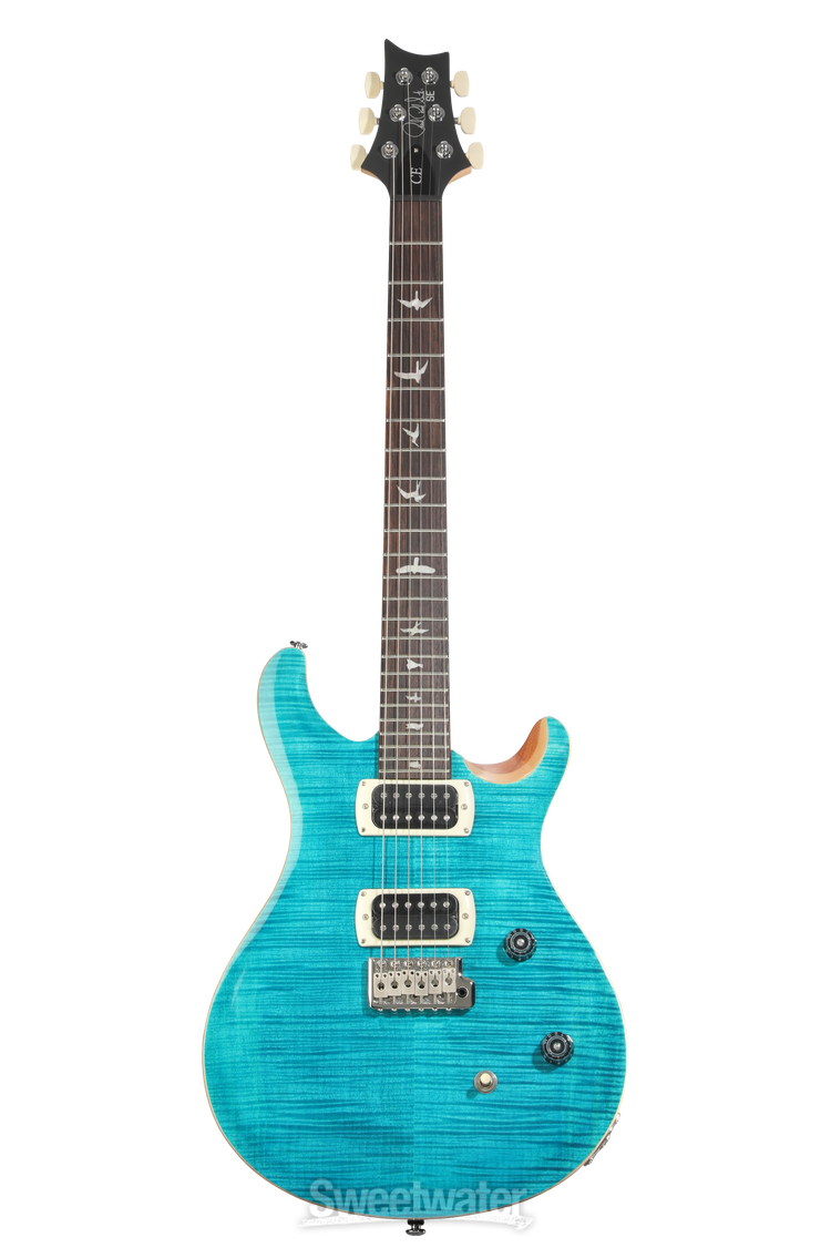PRS SE CE 24 Electric Guitar - Blue Matteo, Sweetwater Exclusive