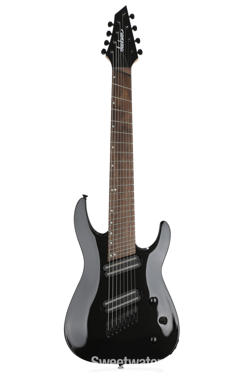 Jackson X Series Dinky Arch Top DKAF8 MS - Gloss Black | Sweetwater