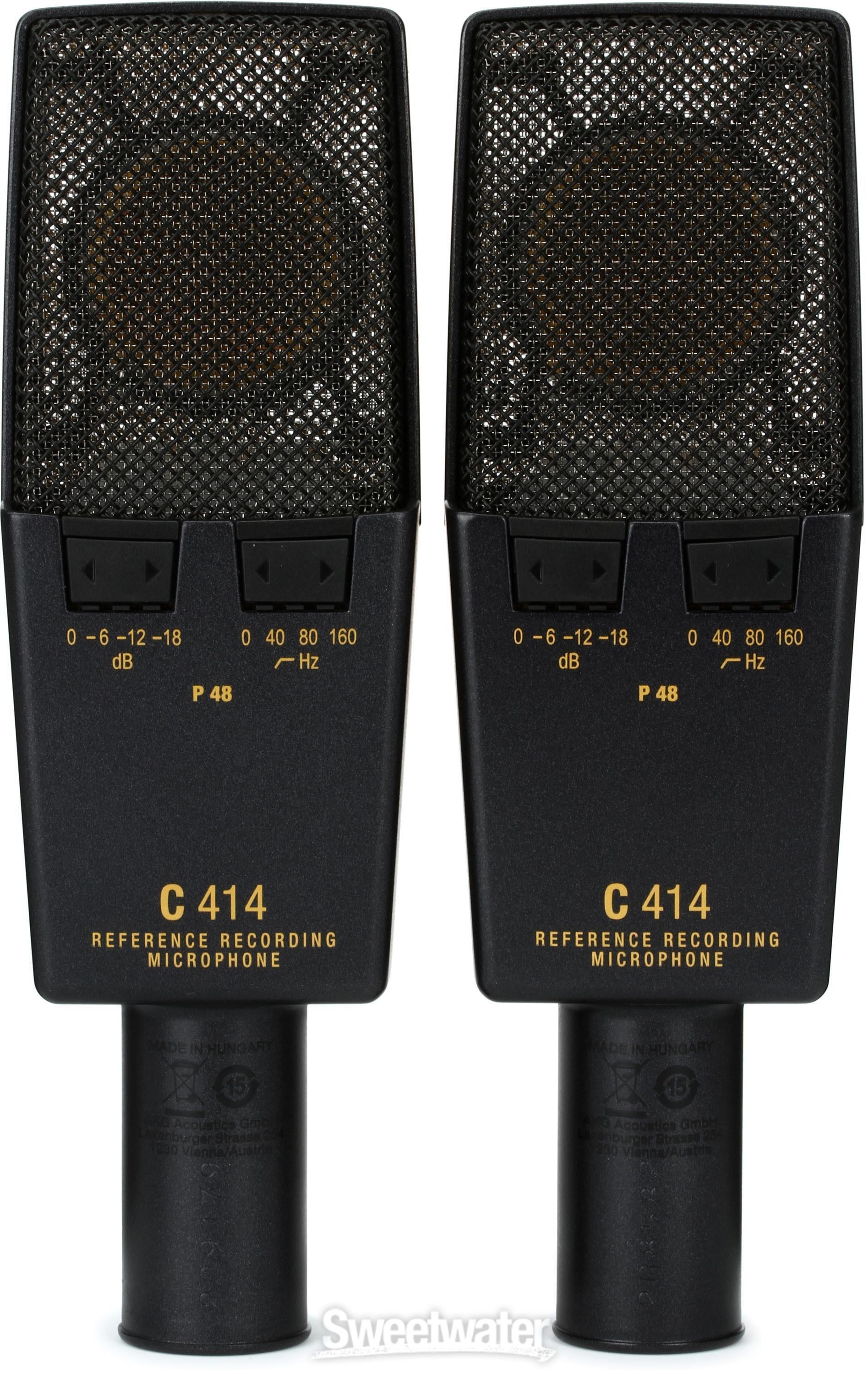 AKG C414 XLII/ST Large-diaphragm Condenser Microphone