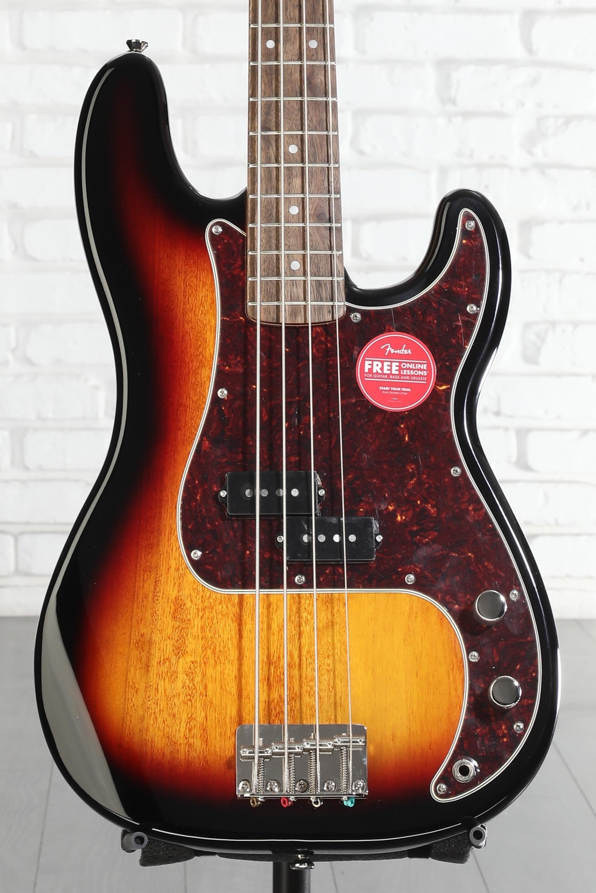 Squier Classic Vibe '60s Precision Bass - 3-Tone Sunburst | Sweetwater