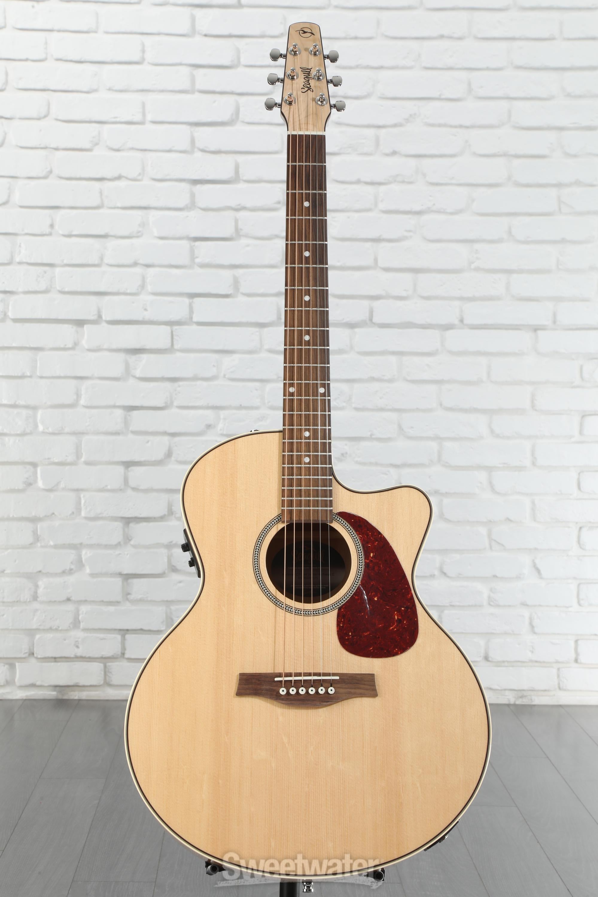 Seagull Guitars Performer Cutaway Mini-Jumbo Flame Maple