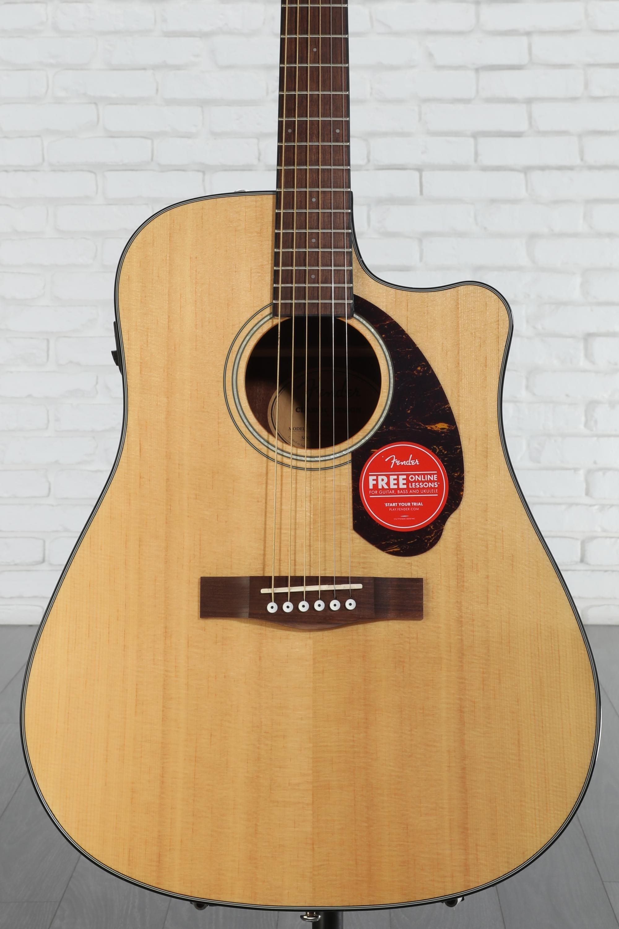Fender CD-140SCE Dreadnought Acoustic-Electric Guitar