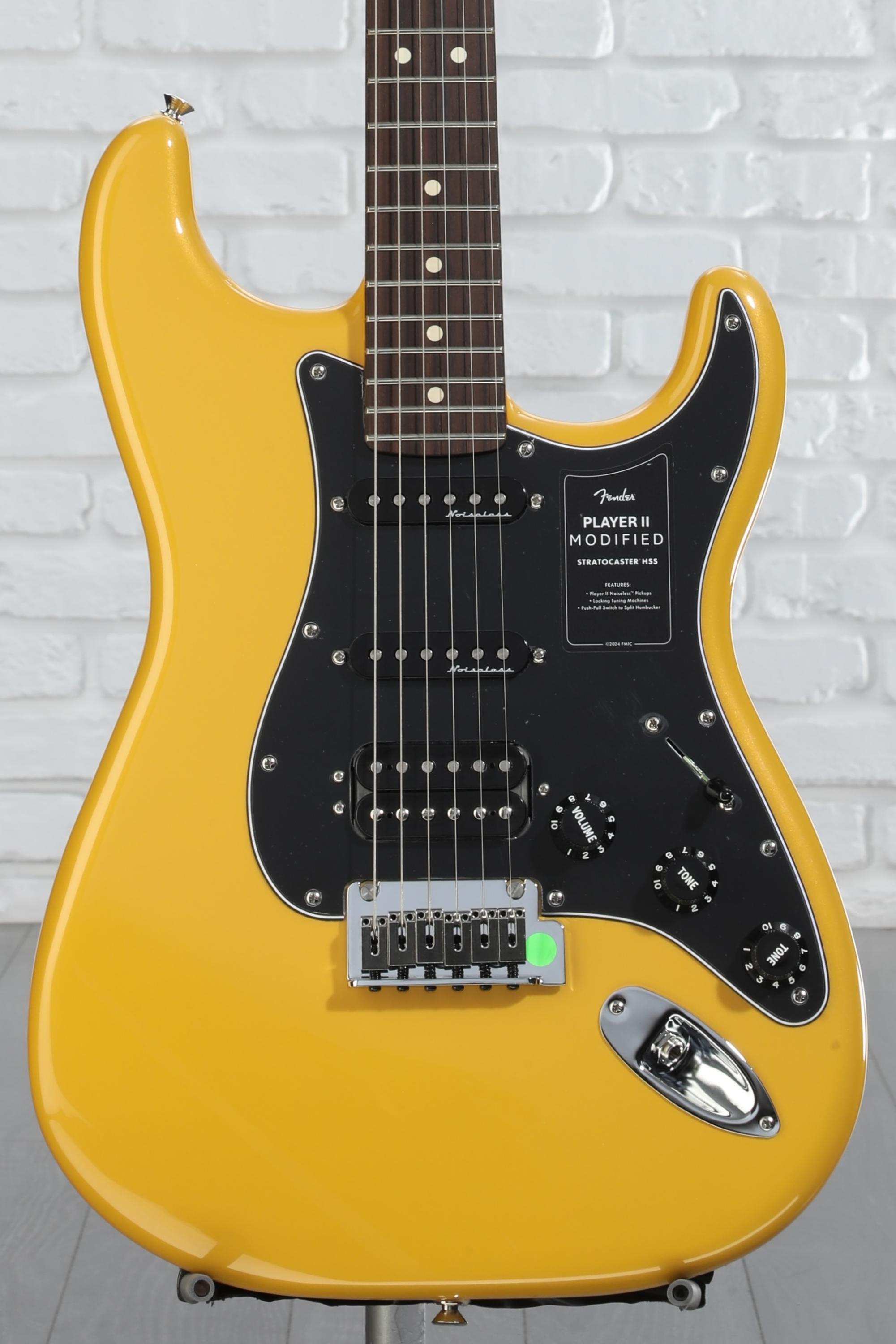 【新品同様】PLAYERII MODIFIED STRATOCASTER HSS Fender Player II Modified Stratocaster HSS Maple Fingerboard