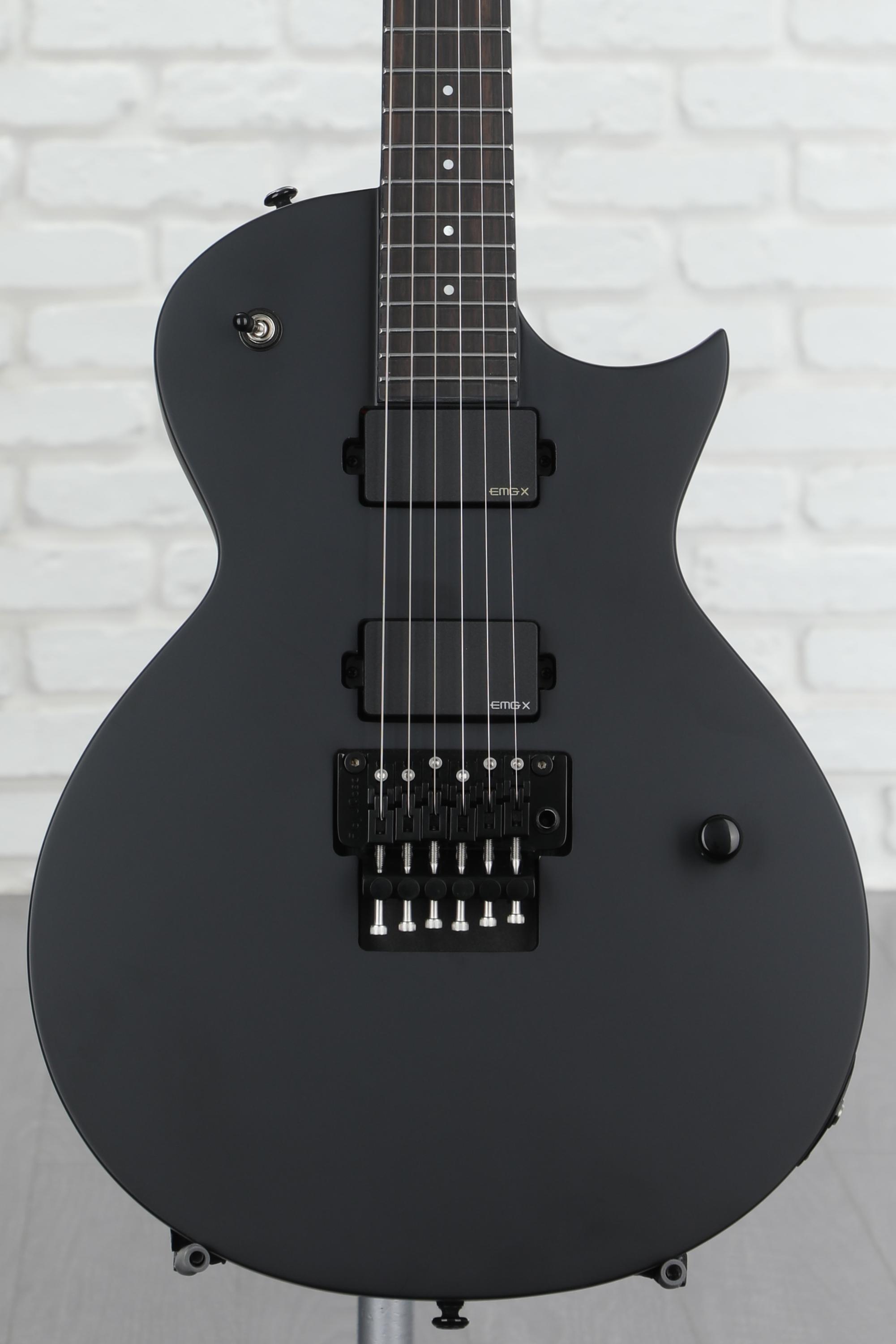 ESP LTD Mille Petrozza Eclipse EC-FR Electric Guitar - Black Satin |  Sweetwater