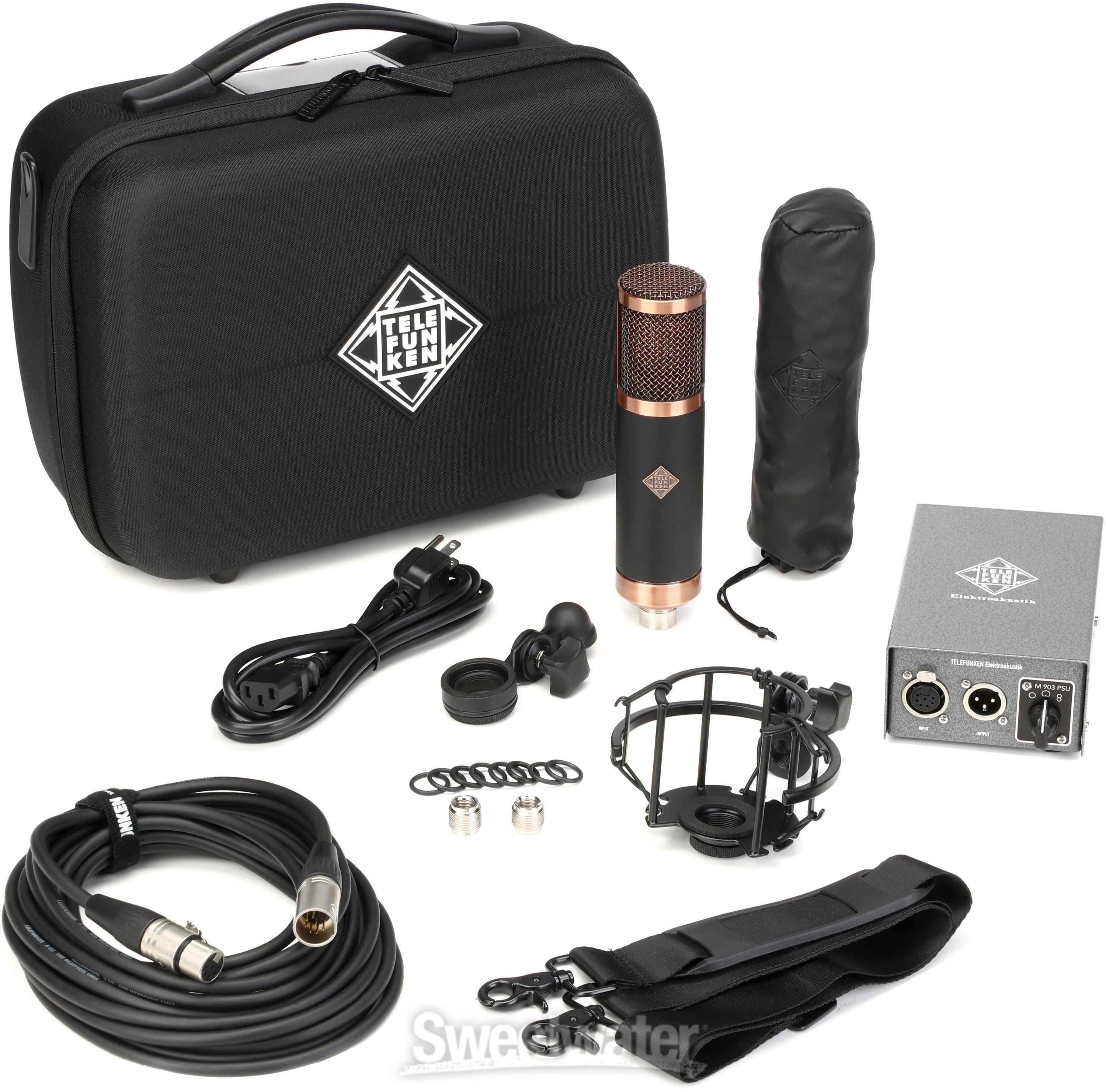 Telefunken TF39 Large-diaphragm Tube Condenser Microphone | Sweetwater
