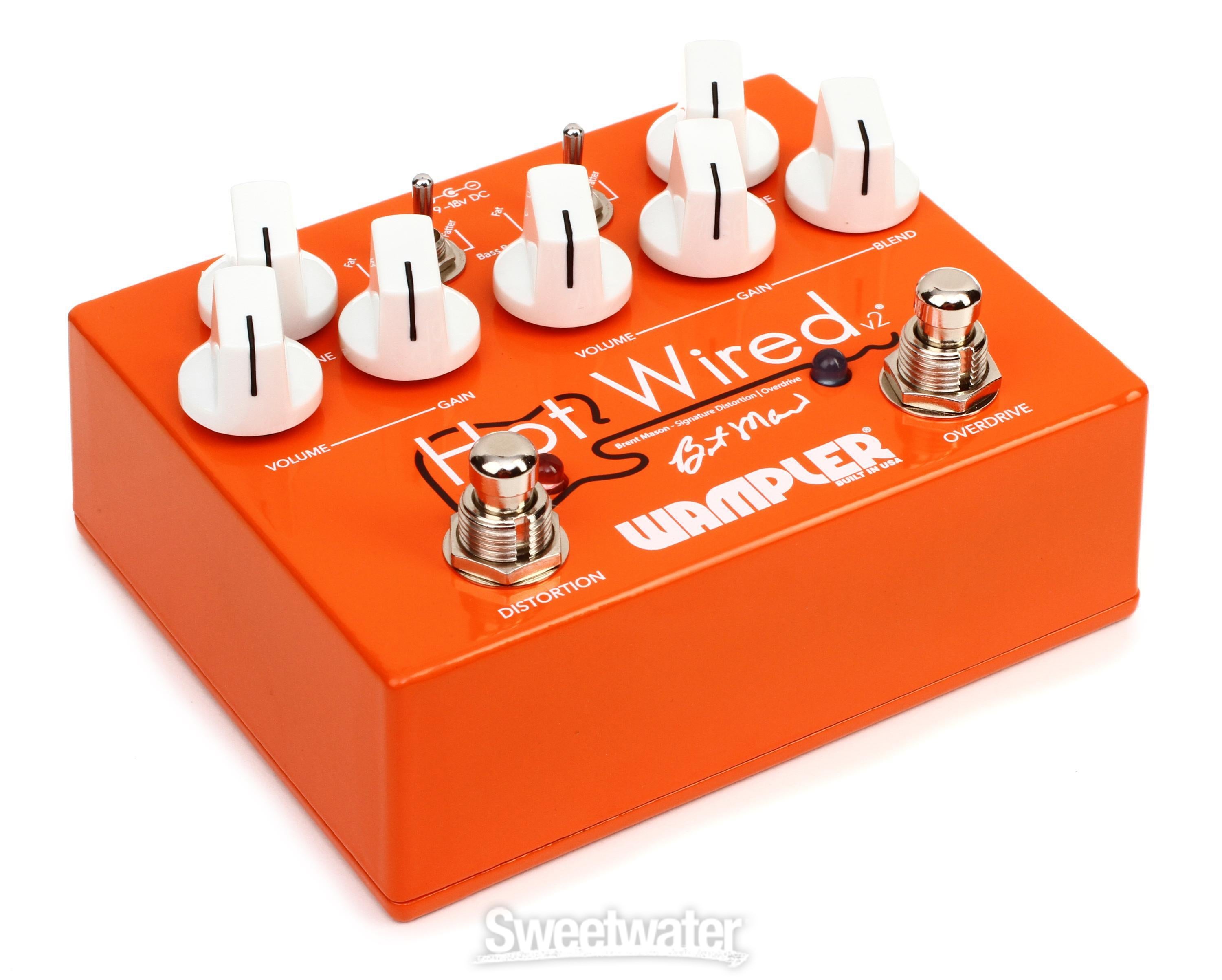 Wampler Hot Wired V2 Overdrive Pedal