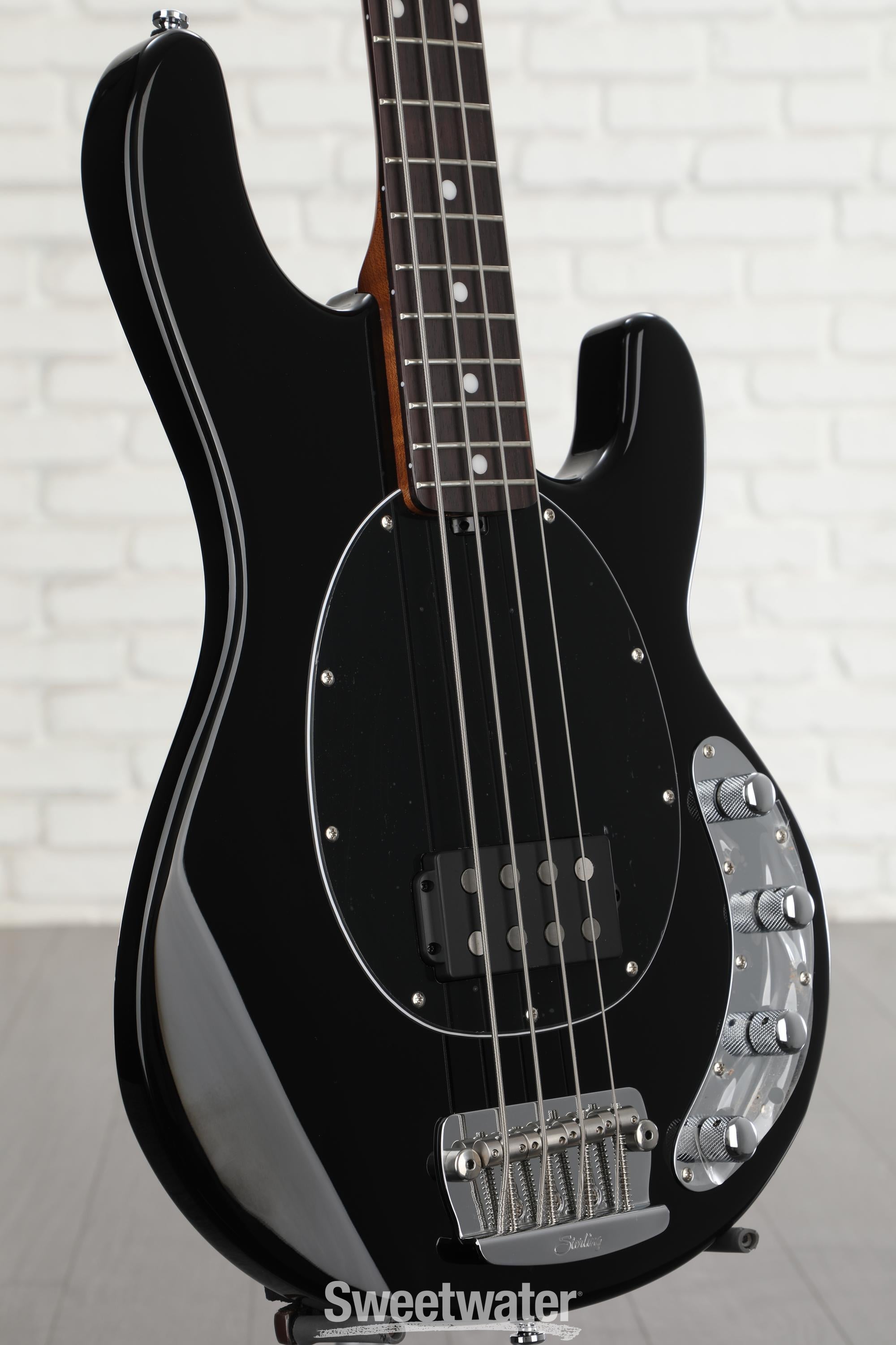 Sterling By Music Man StingRay RAY34 Bass Guitar - Black