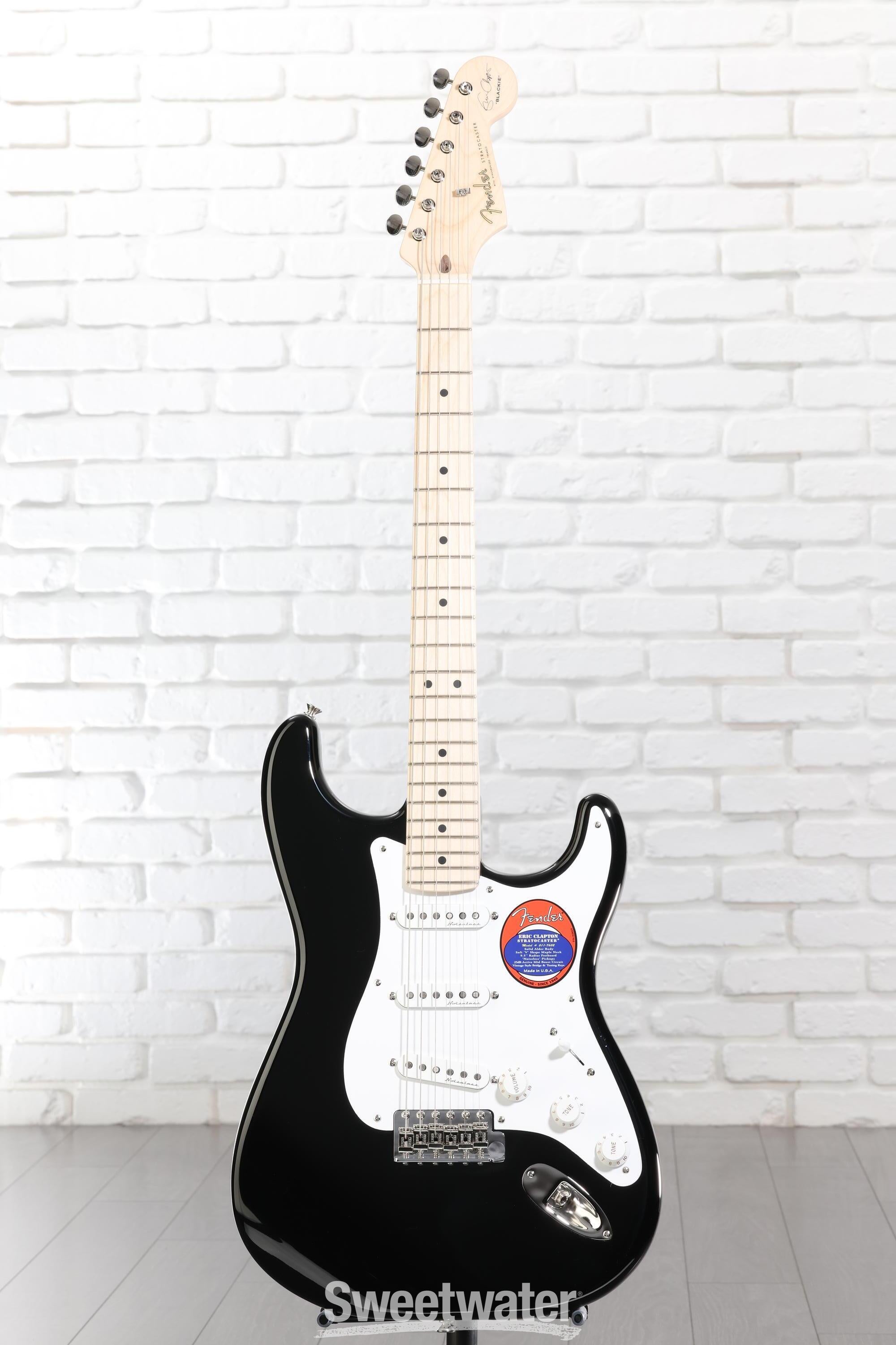 Fender Eric Clapton Stratocaster - Black with Maple Fingerboard