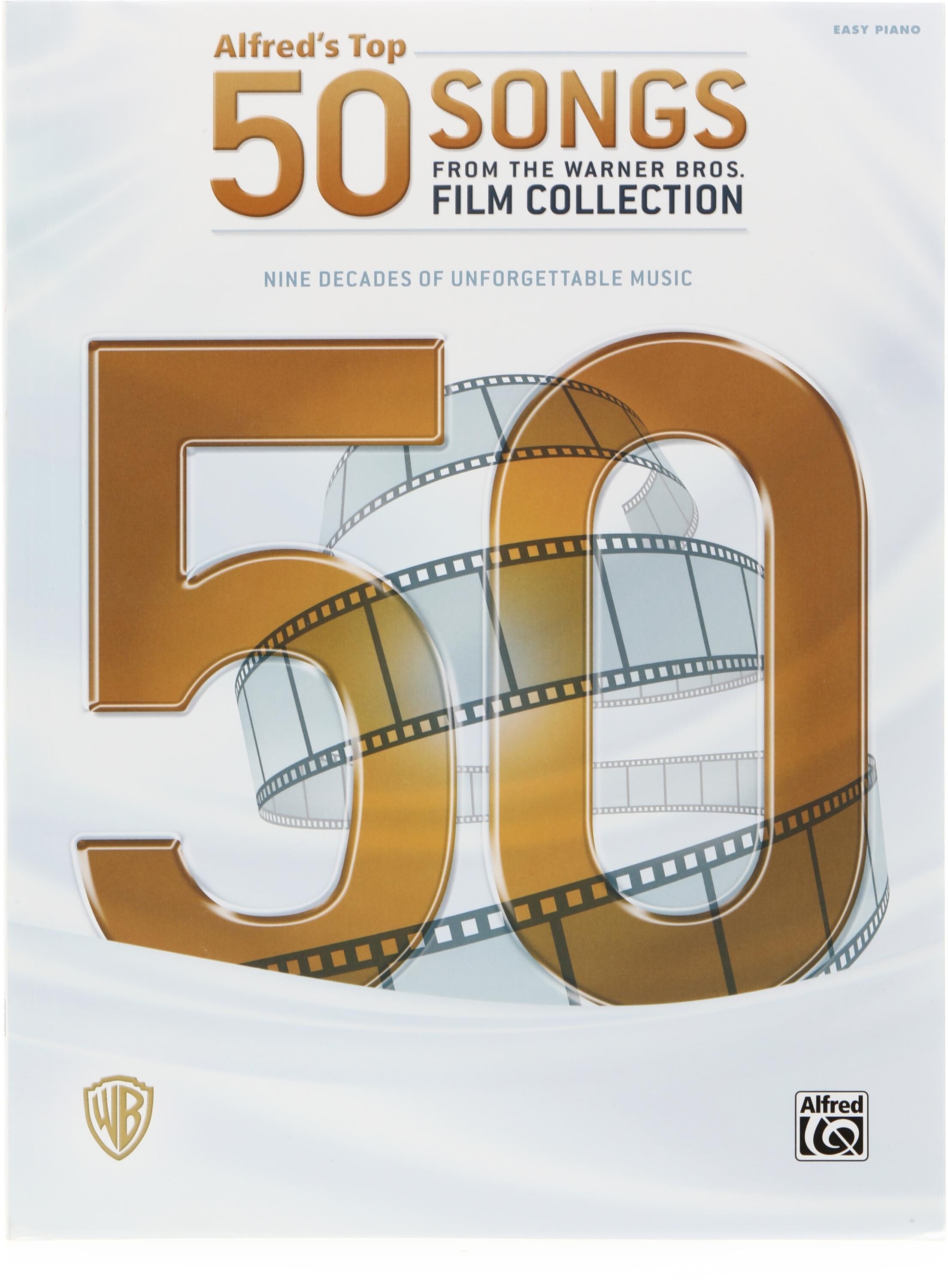 Alfred Top 50 Songs from Warner Bros. Film Collection Piano