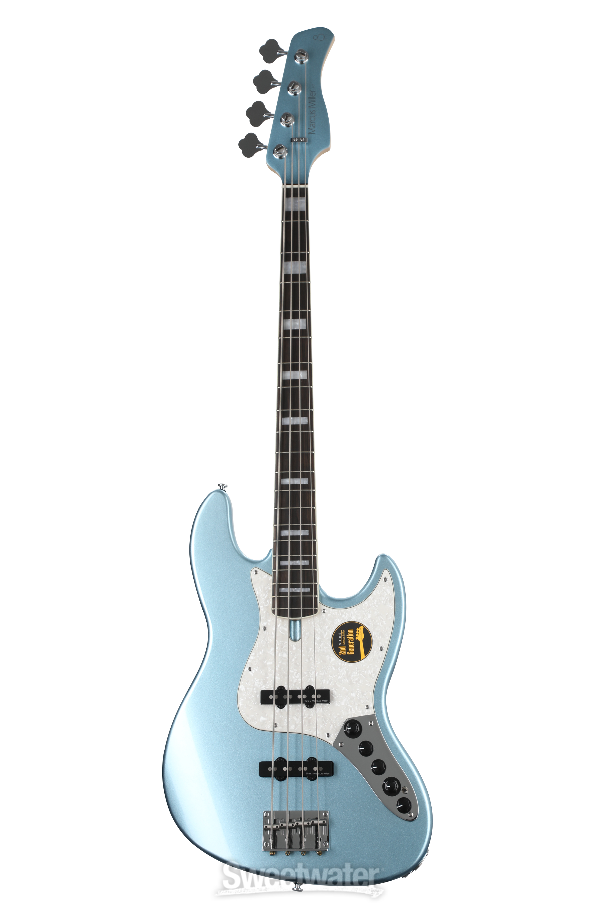 Sire Marcus Miller V7 Alder 4-string Bass Guitar - Lake Placid Blue 