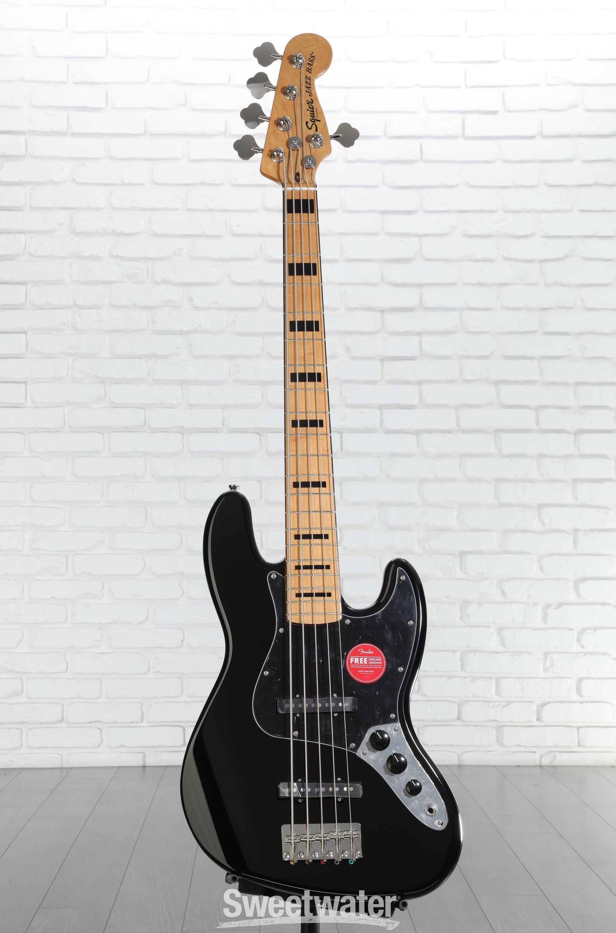スクワイヤー　5弦　classic vive 70s jazz base Squier by Fender Classic Vibe '70s Jazz Bass V Maple Fingerboard