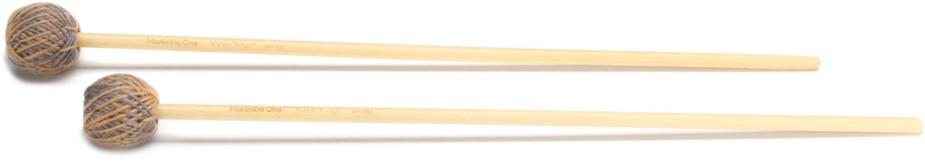 マリンバ マレット Marimba One Wave Wrap WWXB Marimba One WWXB1 Wave Wrap Birch Marimba Mallets - Very