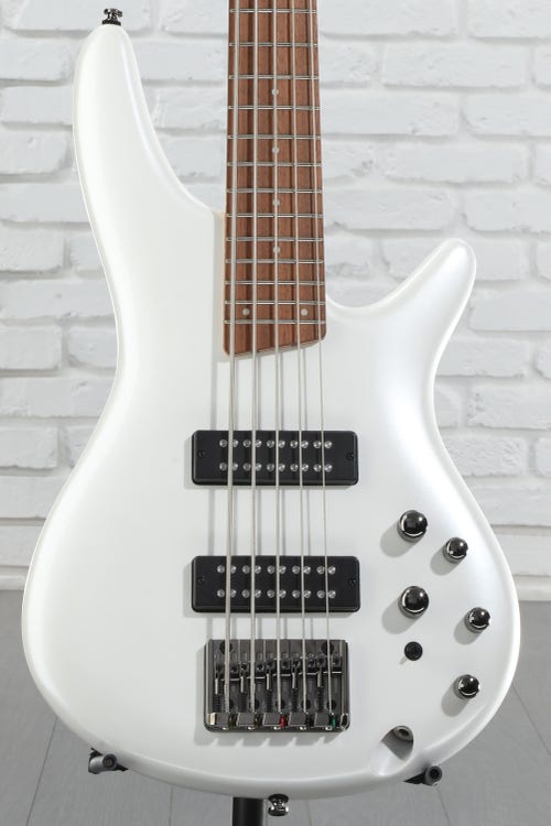 Ibanez Standard SR305E 5-string Bass Guitar - Pearl White