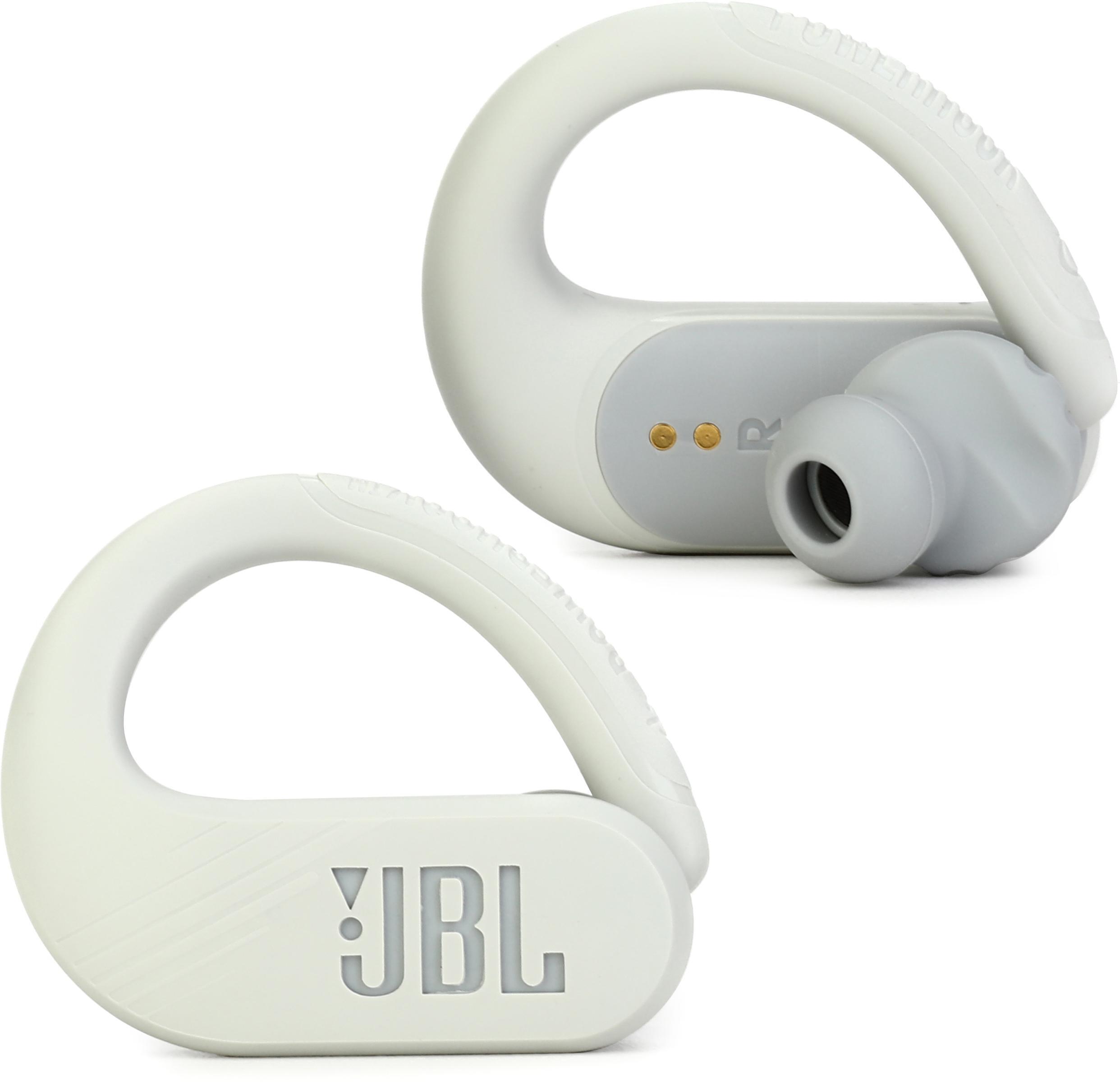 JBL Lifestyle Endurance Peak 3 Sport True Wireless Earbuds - White |  Sweetwater