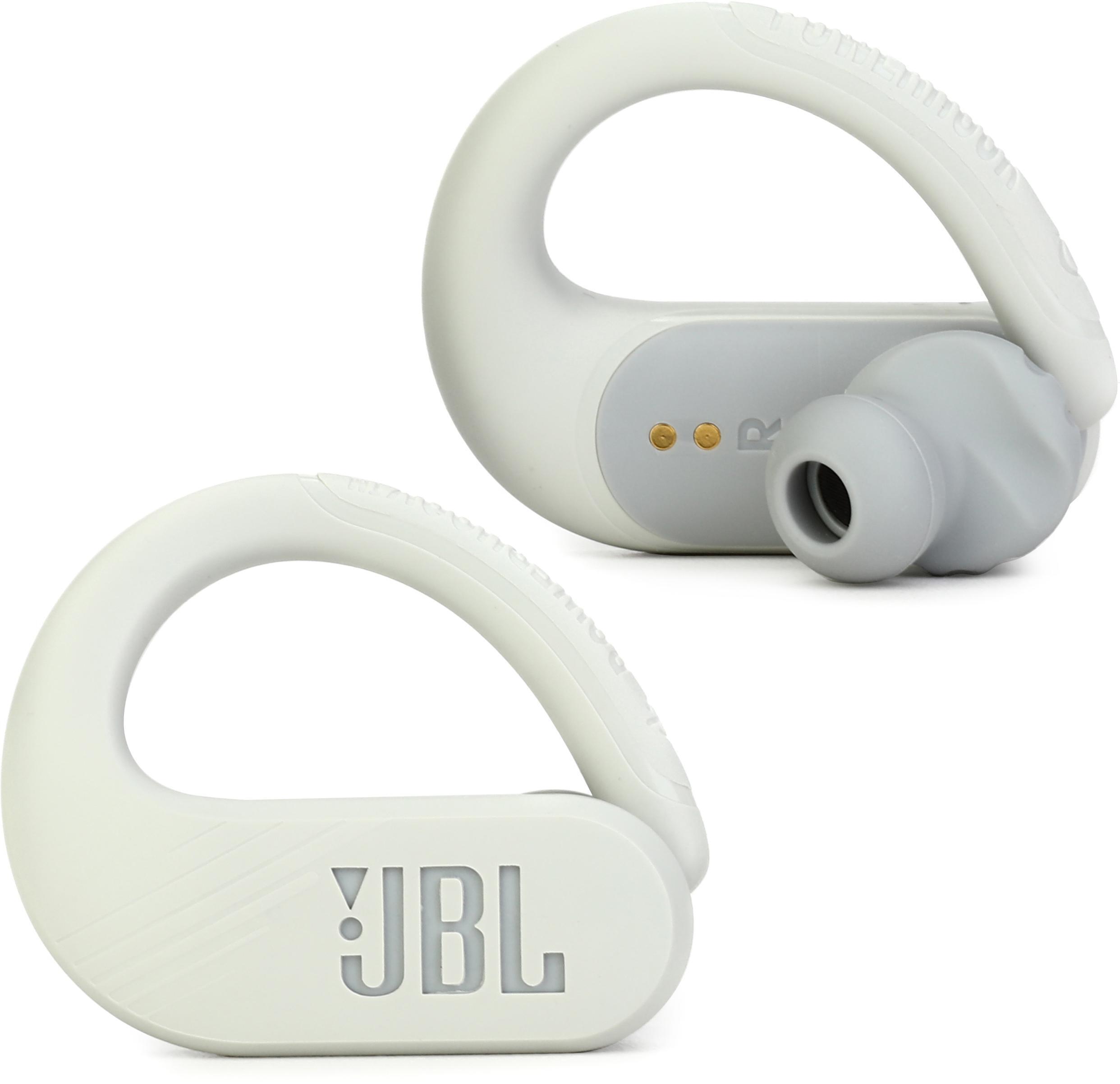 JBL Endurance Peak Sport True Wireless Earbuds White Sweetwater
