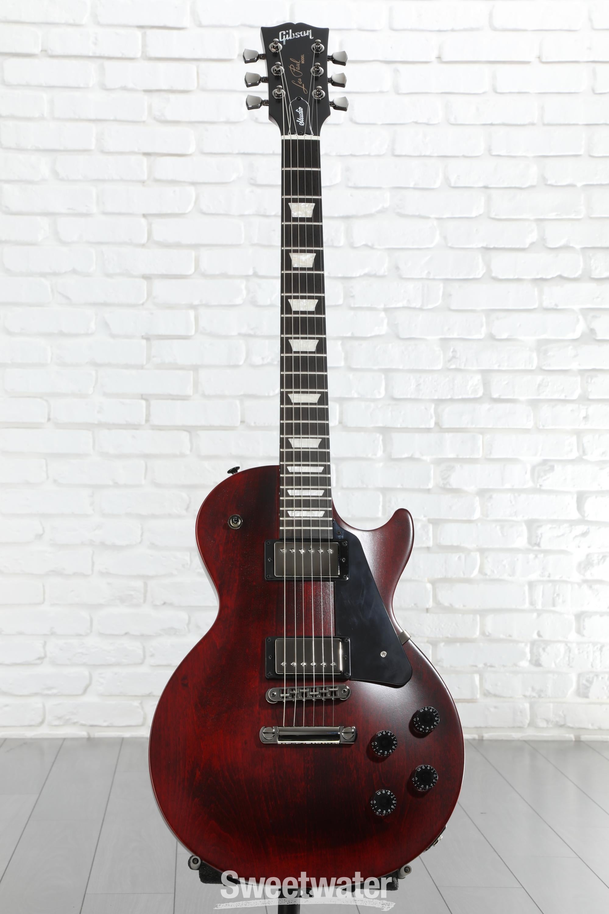 Gibson Les Paul Studio Modern Electric Guitar - Wine Red Satin