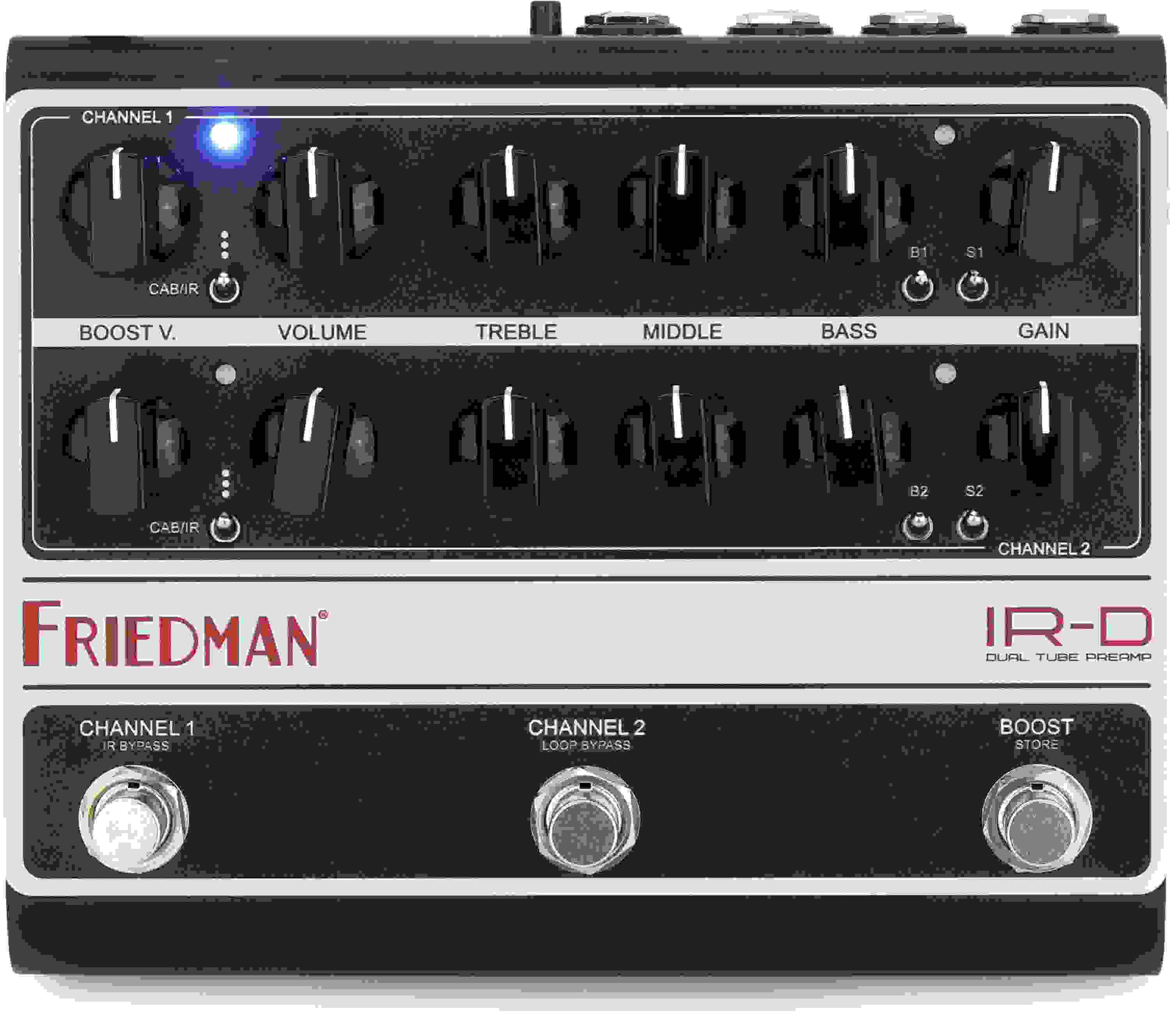 Friedman IR-D Dual Tube Preamp and DI Pedal