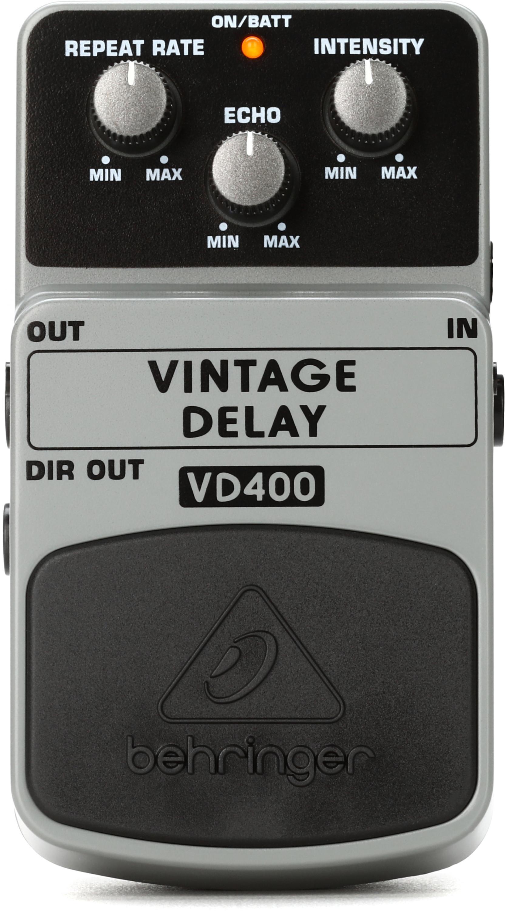 Bundled Item: Behringer VD400 Vintage Delay Pedal
