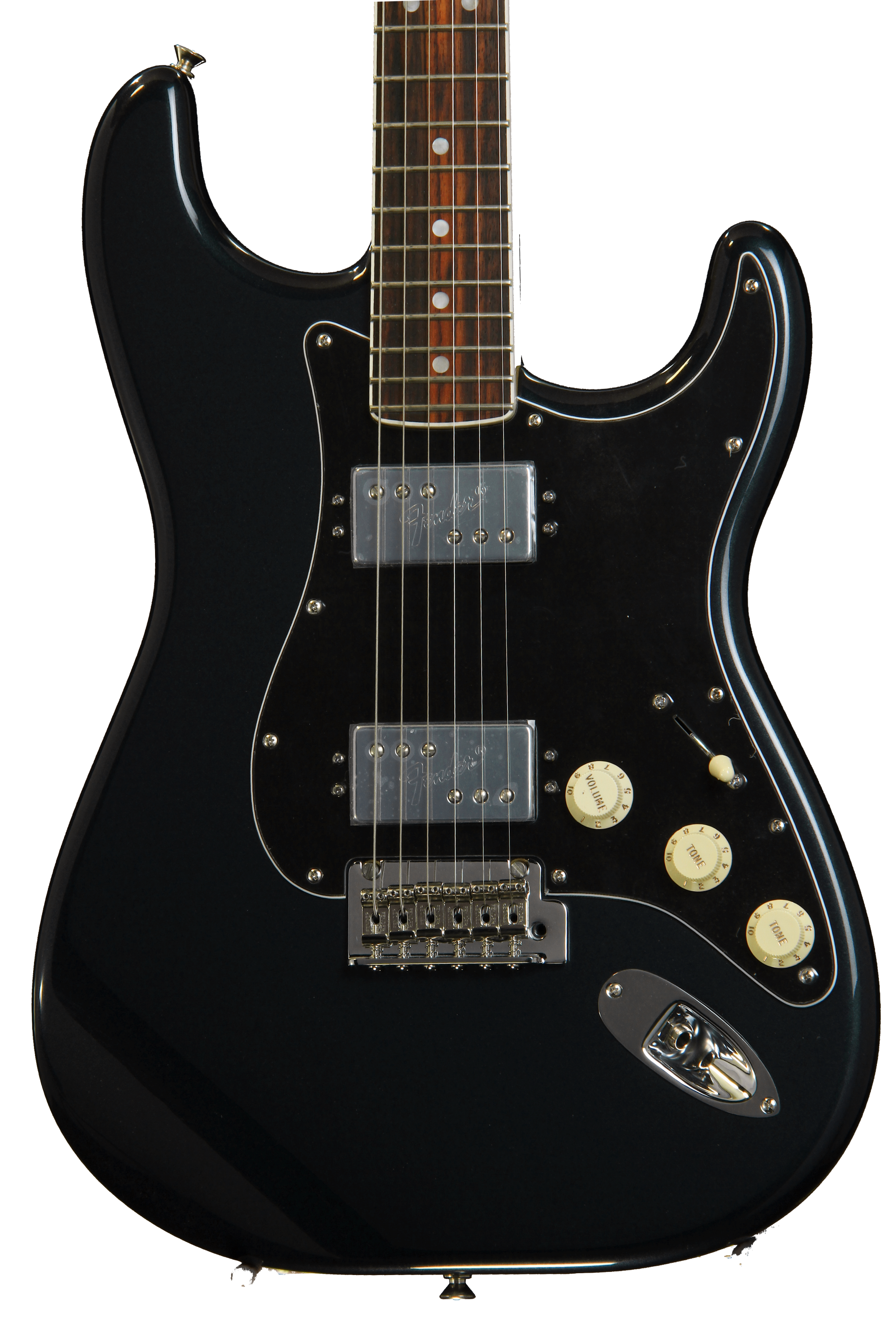 Fender Classic Player Stratocaster HH - Dark Mercedes Blue, Bound