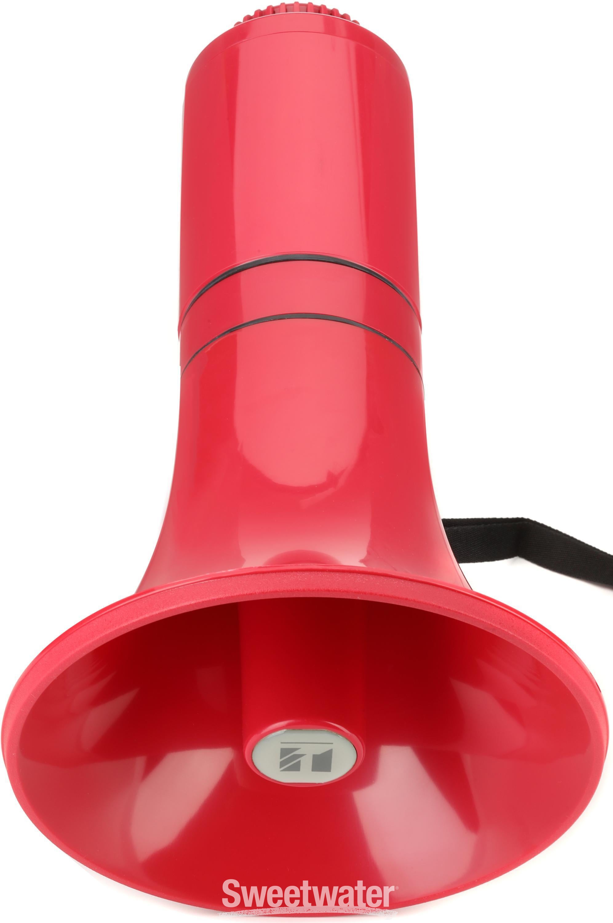 TOA ER-1215S 15-watt Megaphone with Siren - Red | Sweetwater