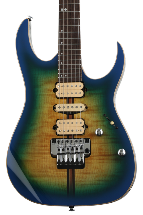 IBANEZ　RG6PFGMLTD　Premiumシリーズ　ハードケース付き Ibanez Premium RG6PFGMLTD - Geyser Blue Burst Reviews