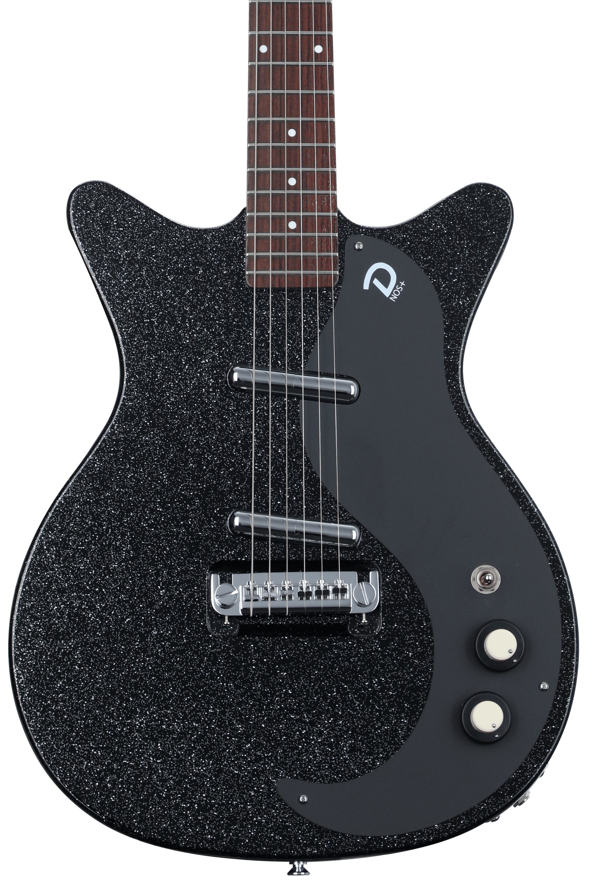 Danelectro Blackout 59 Electric Guitar - Black Metal Flake