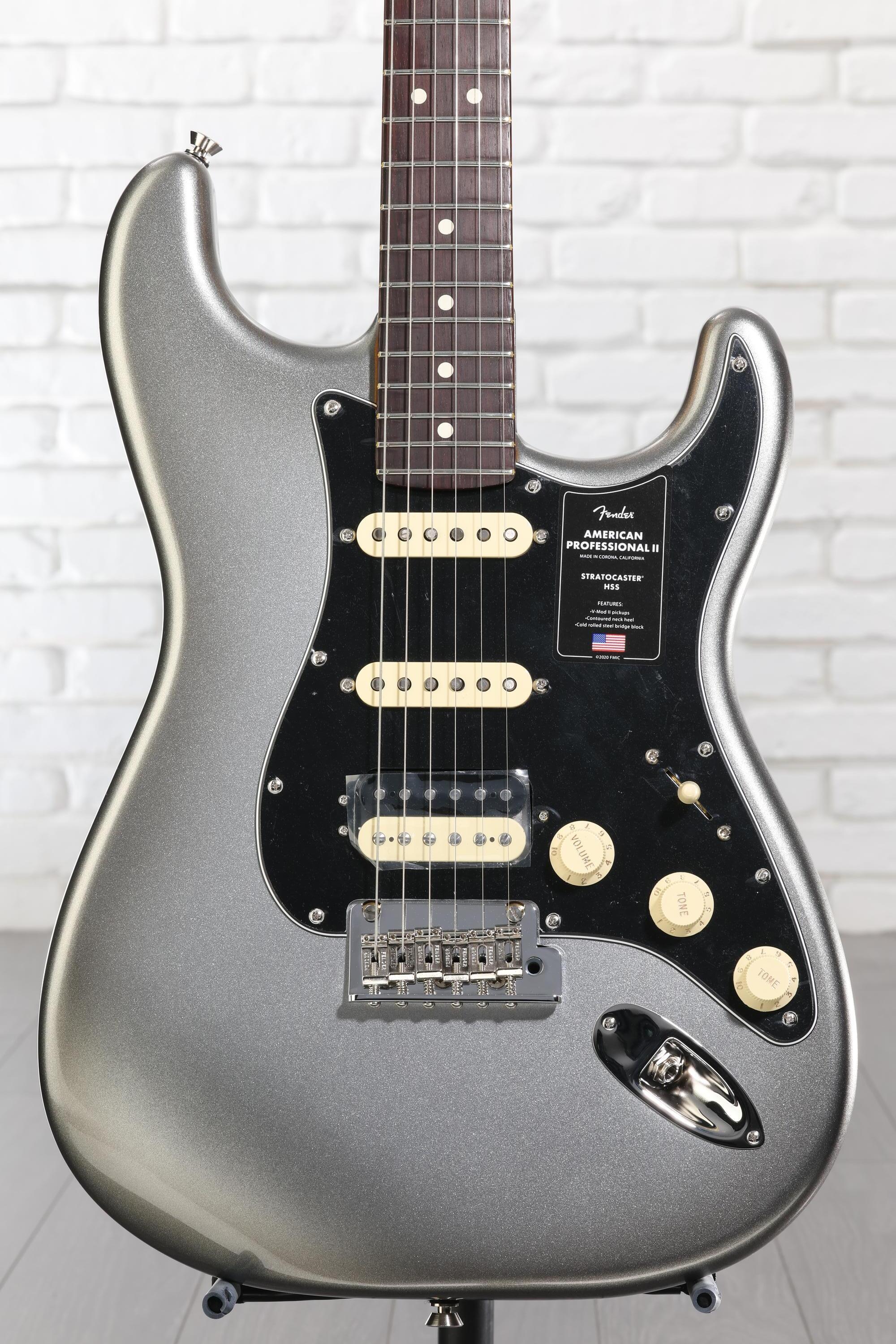 Fender American Professional II Stratocaster HSS - Mercury with