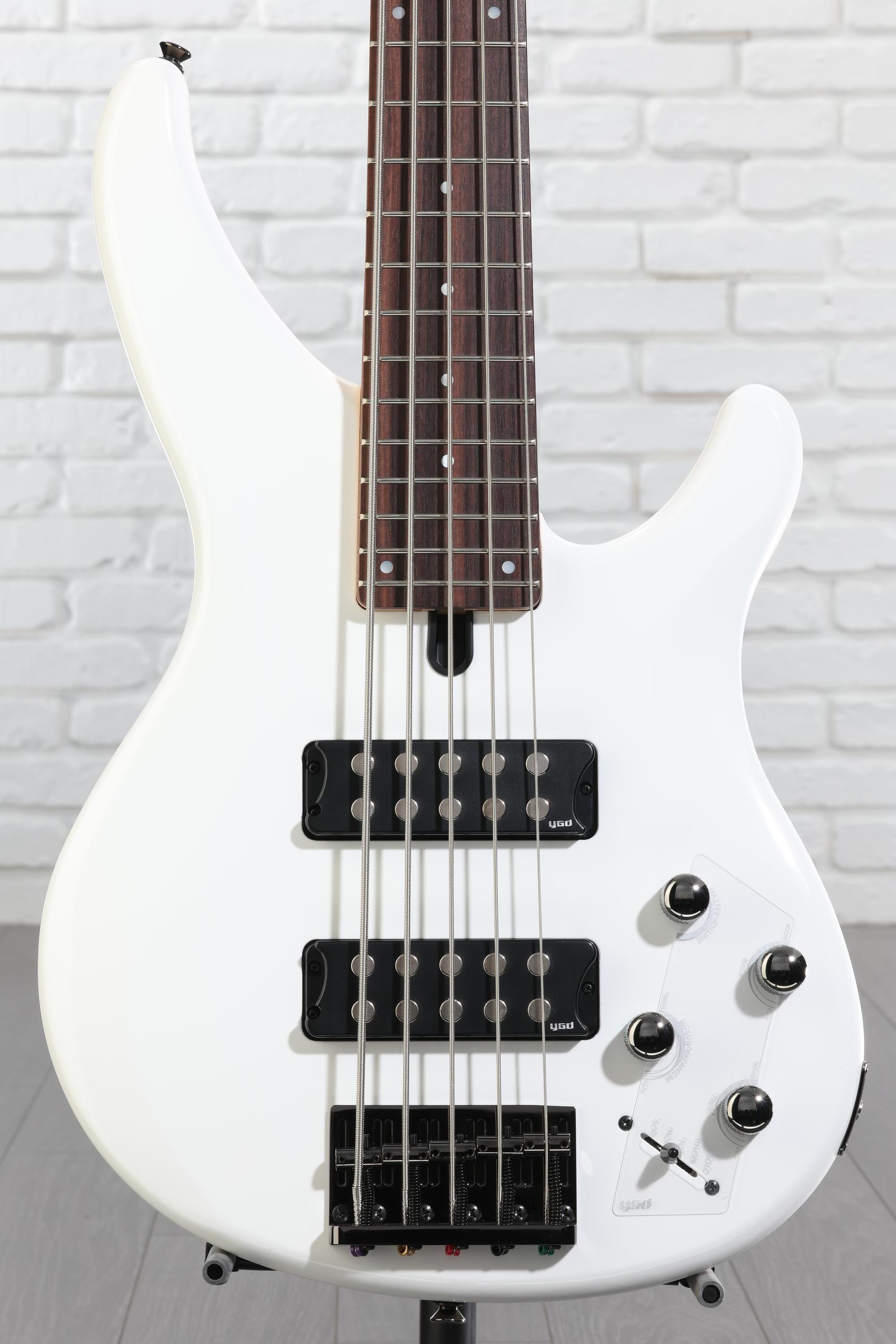 Yamaha TRBX305 5-string Bass Guitar - White | Sweetwater