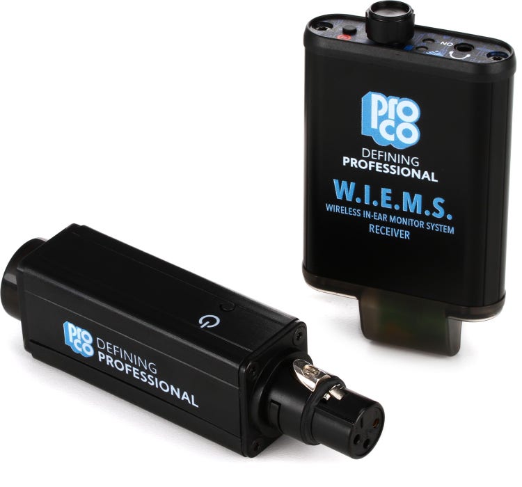 Pro Co WIEMS Wireless In-Ear Monitoring System