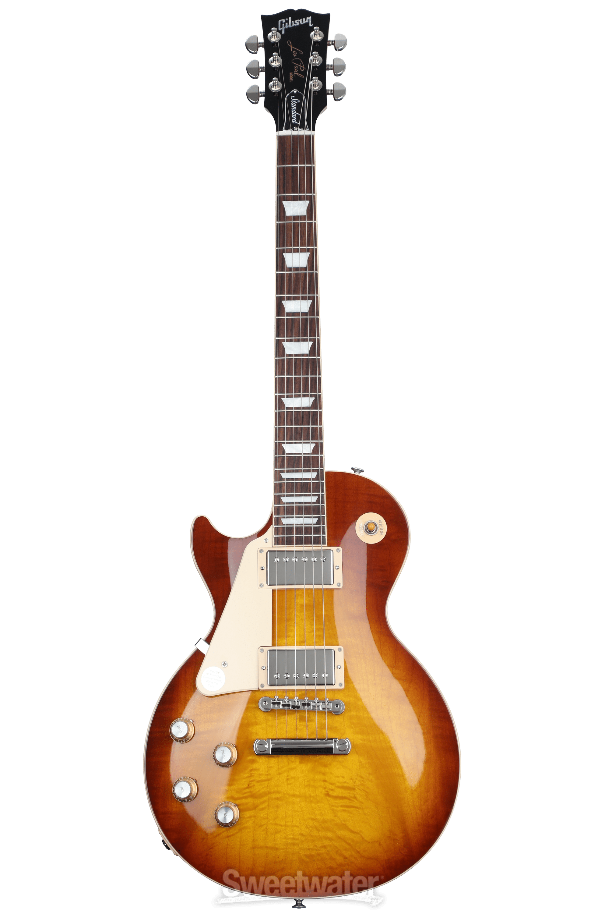 Gibson Les Paul Standard '60s Left-handed Electric Guitar - Iced Tea ...