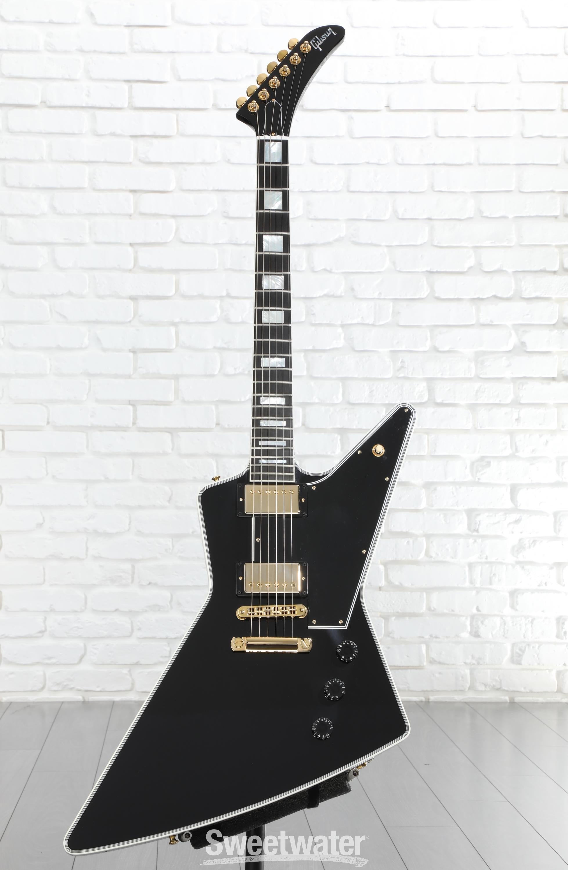 Gibson Custom Explorer Custom Electric Guitar - Ebony, Ebony