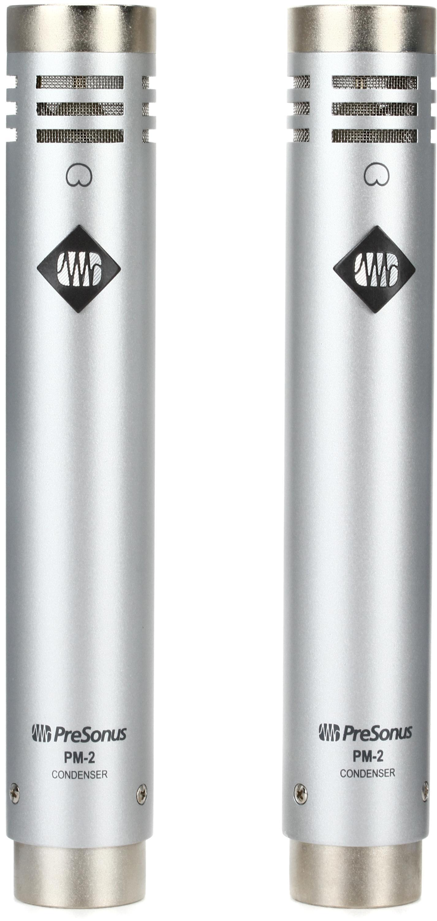 Bundled Item: PreSonus PM-2 Small-diaphragm Condenser Microphone Matched Pair