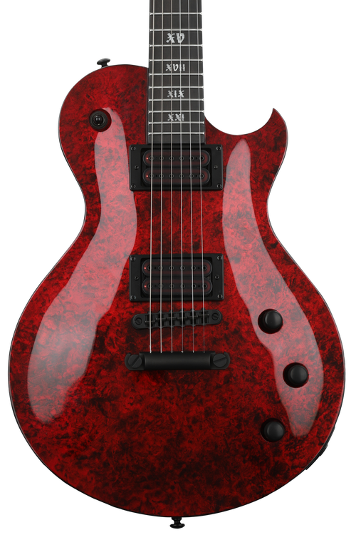Schecter Solo-II Apocalypse Electric Guitar - Red Reign | Sweetwater