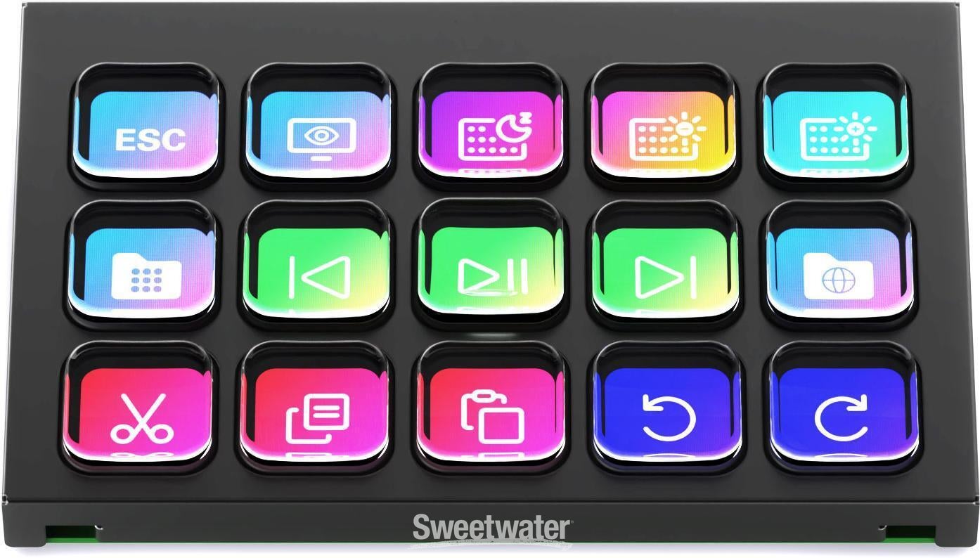 Elgato Stream Deck Module Customizable DIY Control Panel - 15 Keys