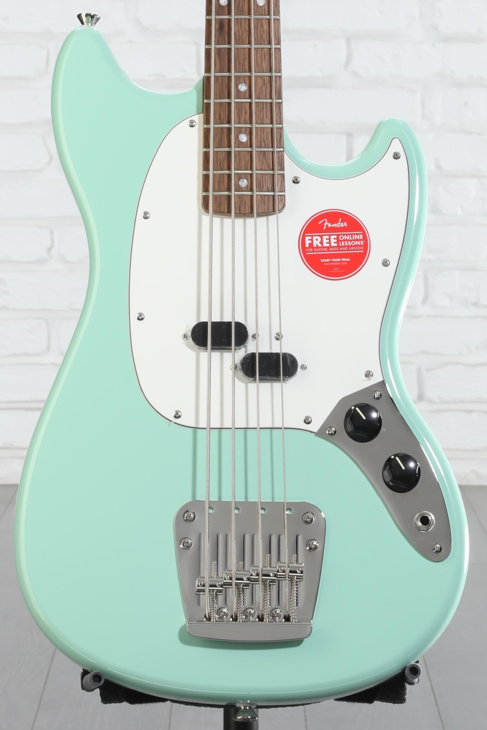 Squier Classic Vibe '60s Mustang Bass - Surf Green Reviews