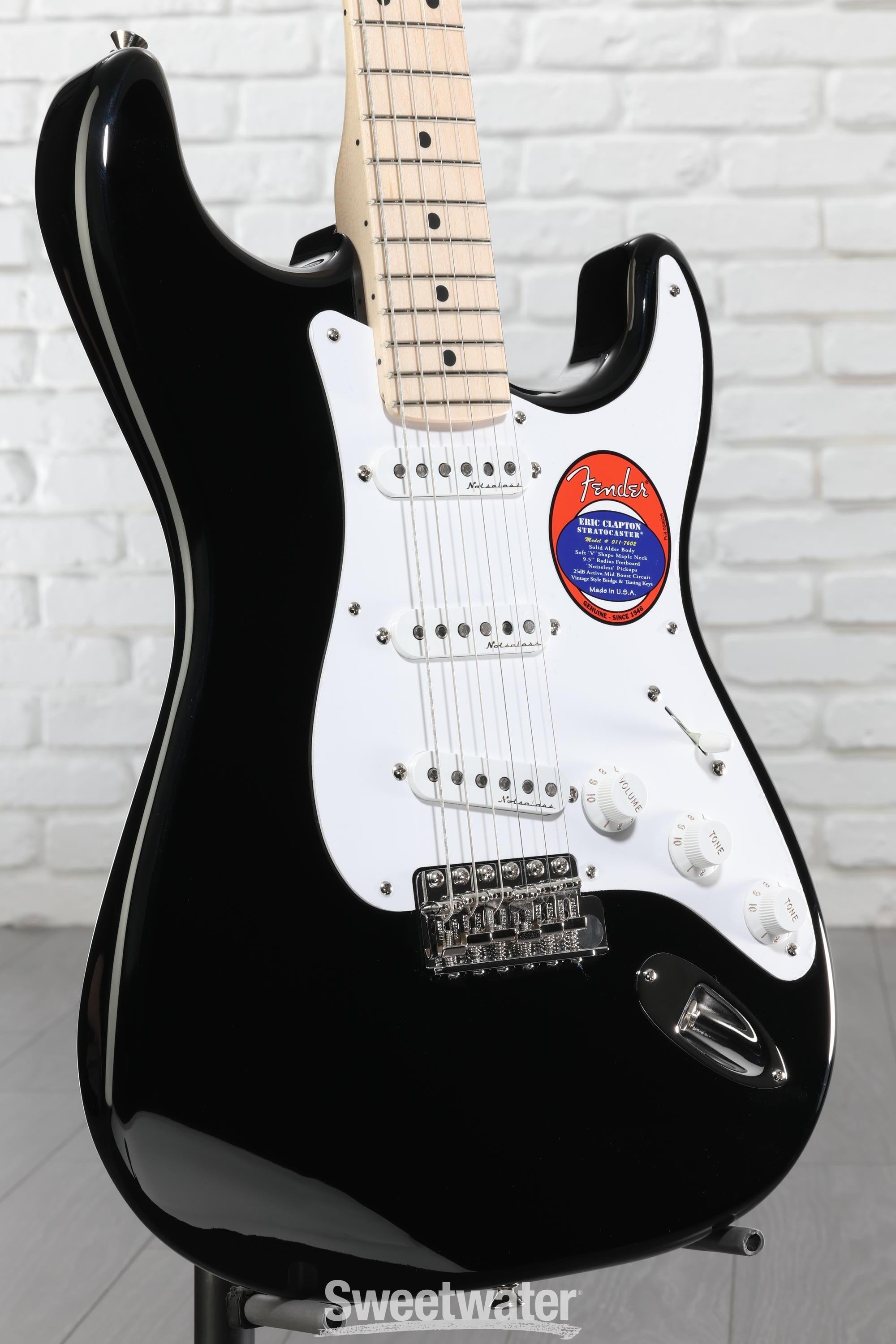 Fender Eric Clapton Stratocaster - Black with Maple Fingerboard
