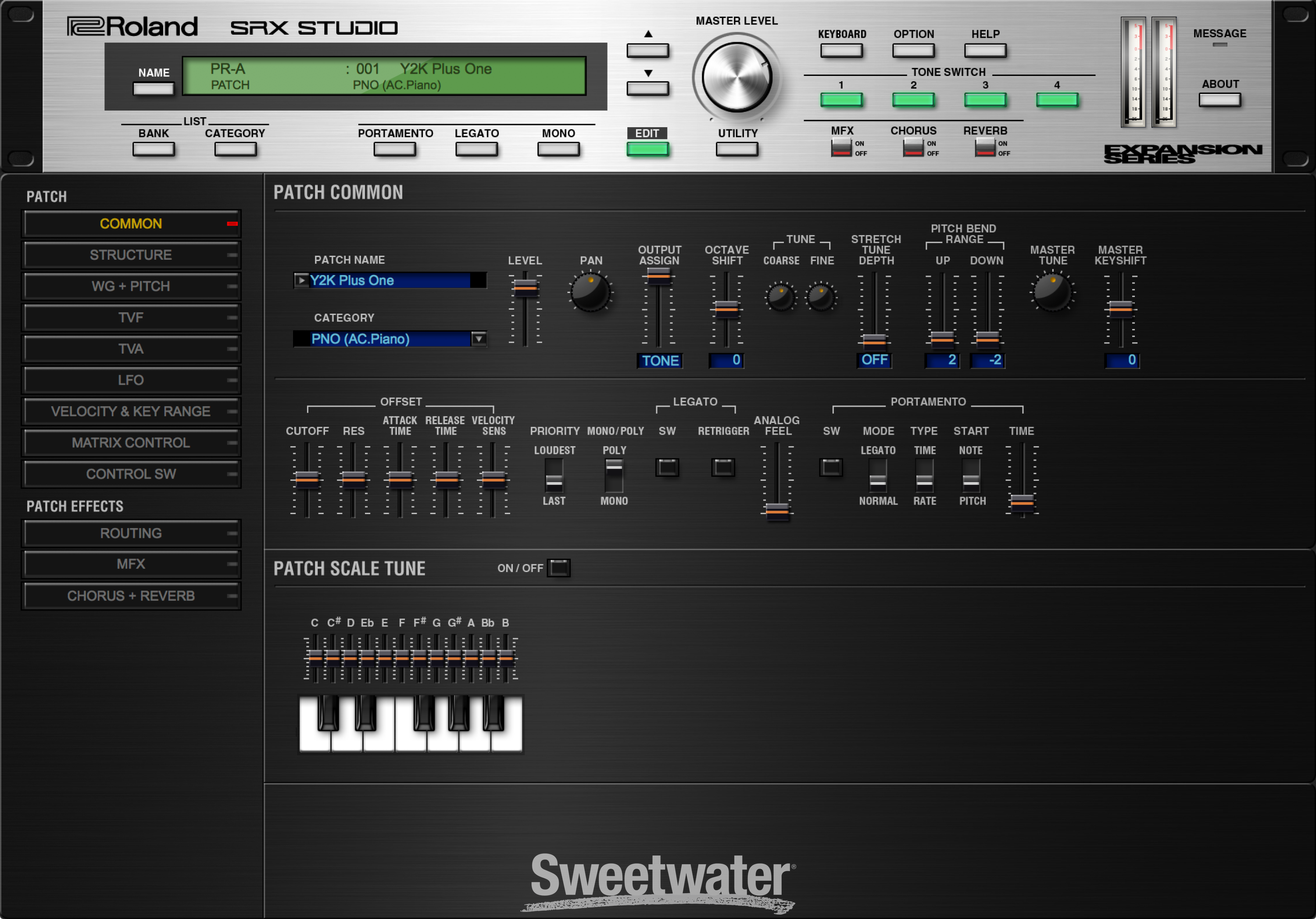 Roland SRX Studio Synthesizer Software   Sweetwater