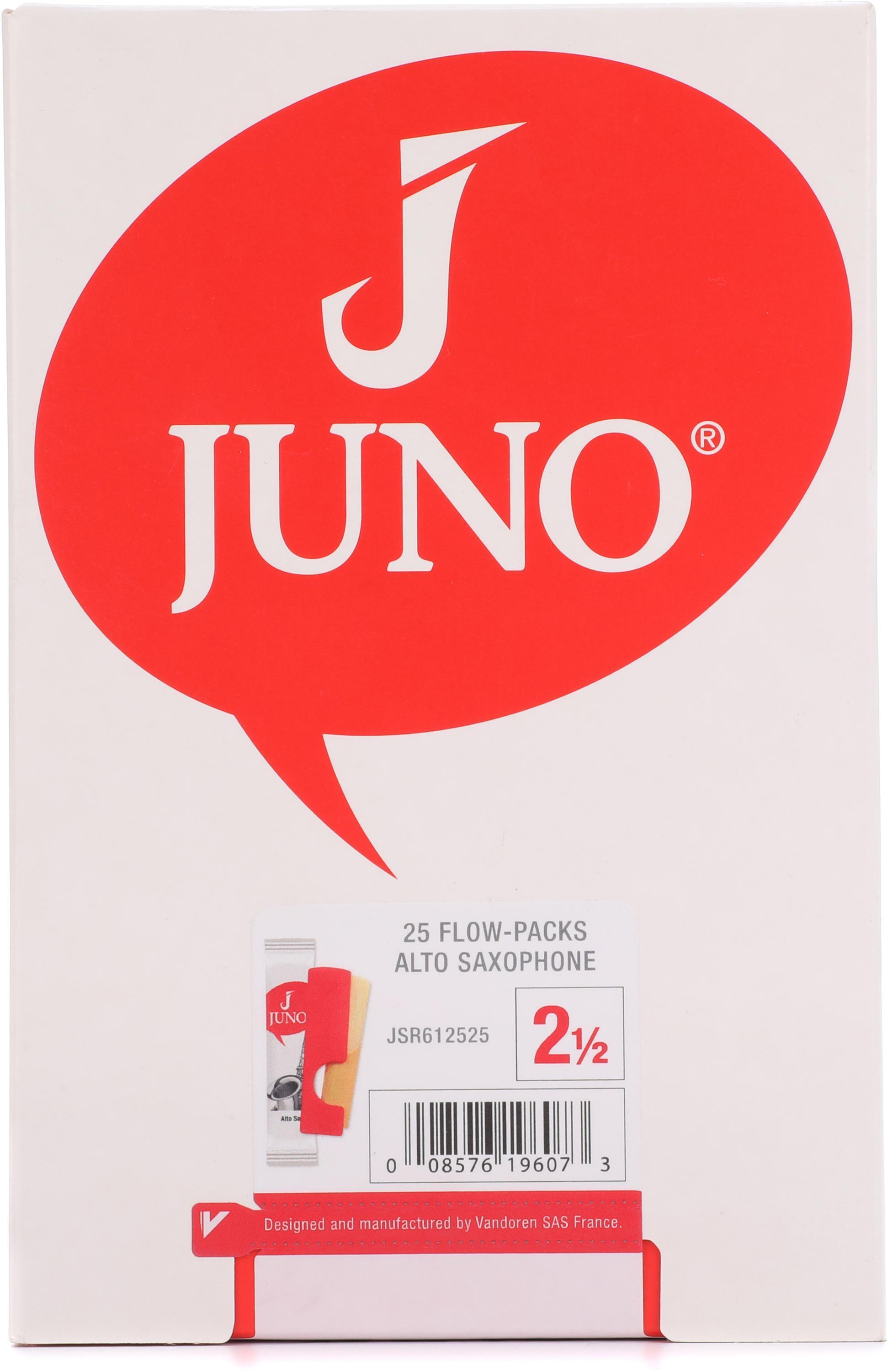 Photo of Vandoren JUNO JSR612525 Alto Saxophone Reeds - 2.5 (25-pack)