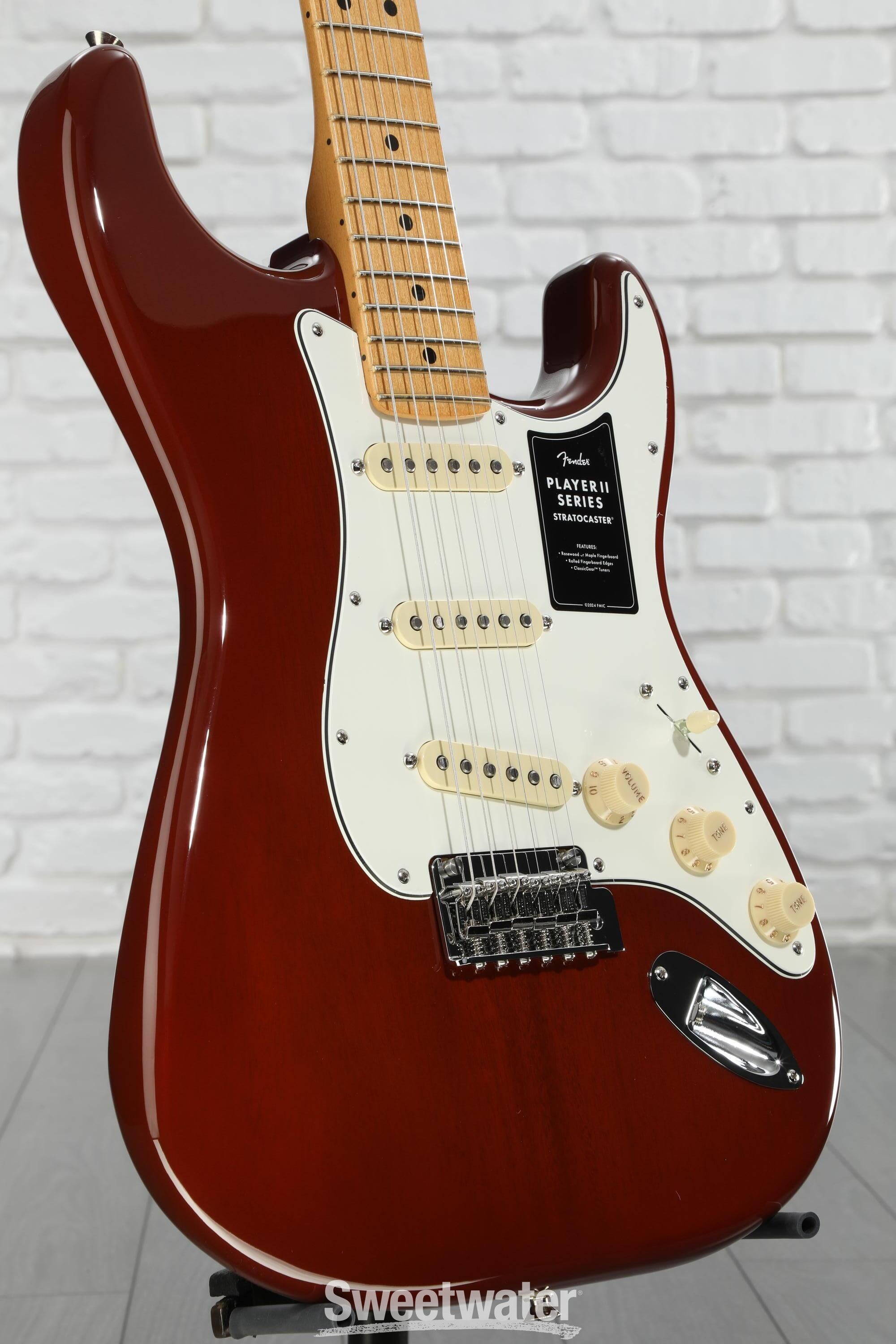 Fender Player II Stratocaster Electric Guitar - Transparent Mocha