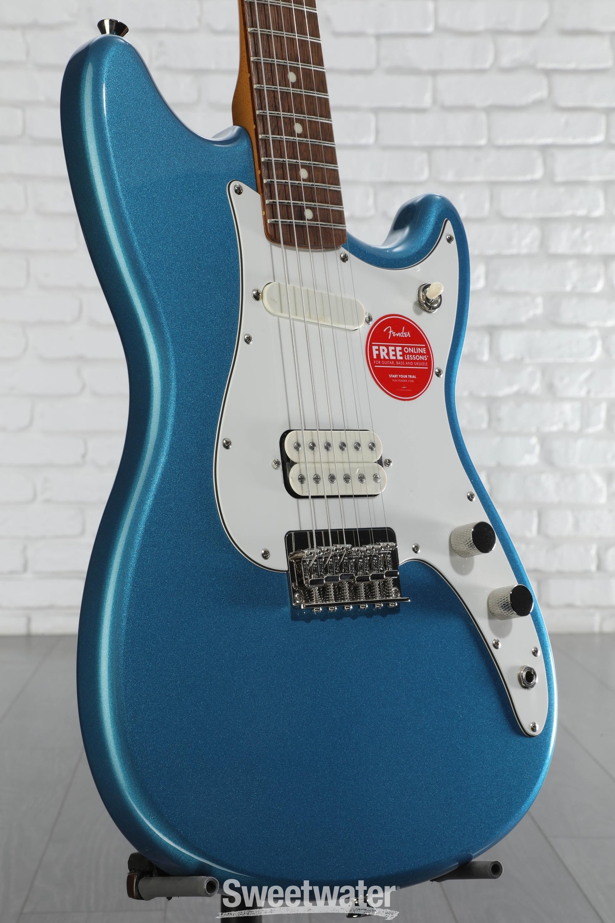 【希少】Squier by Fender Duo-Sonic Squier Classic Vibe Duo-Sonic HS Electric Guitar, Desert Sand
