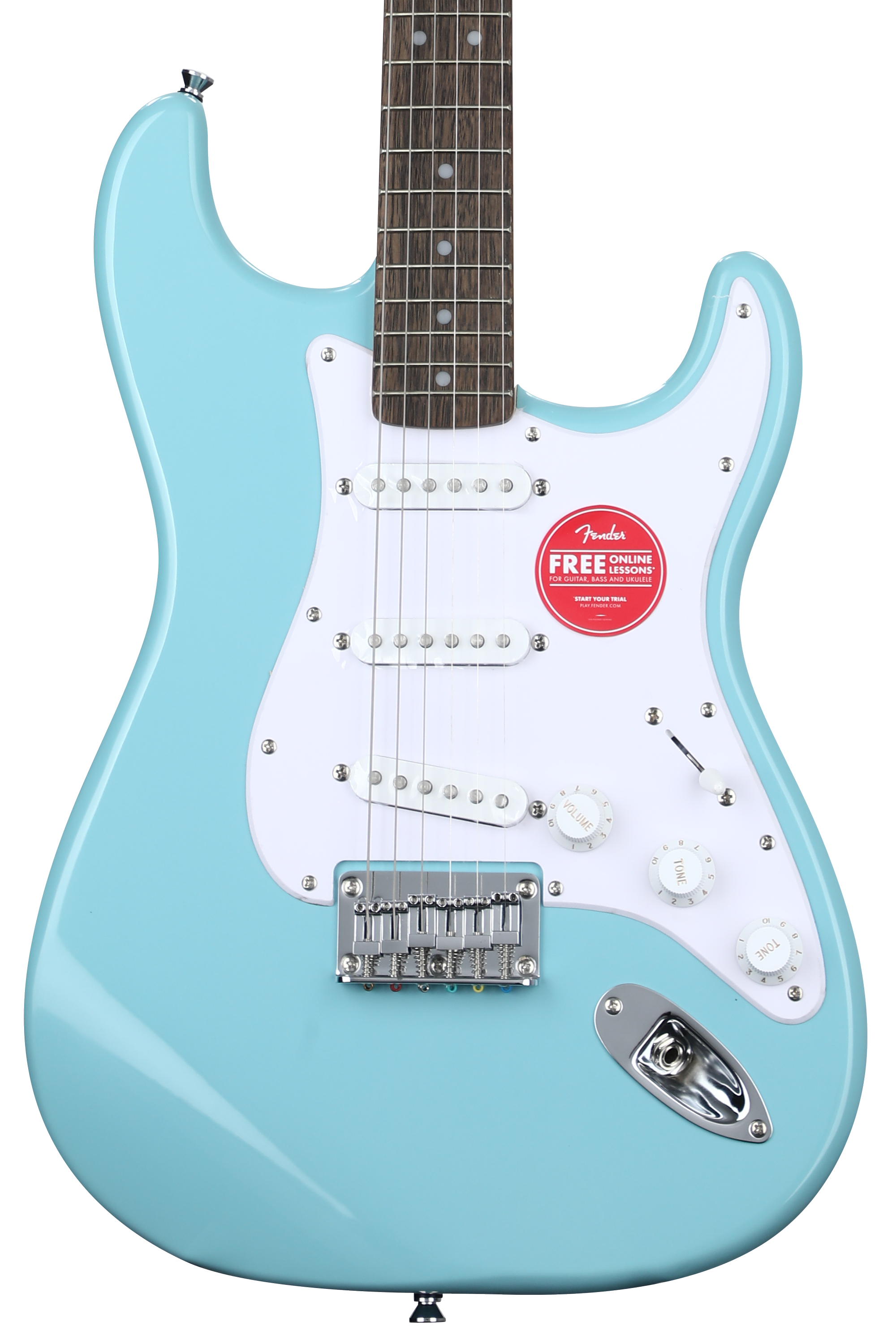 Squier Bullet Strat HT - Tropical Turquoise with Indian Laurel
