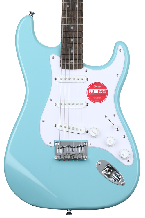Squier Bullet Strat HT - Tropical Turquoise with Indian Laurel