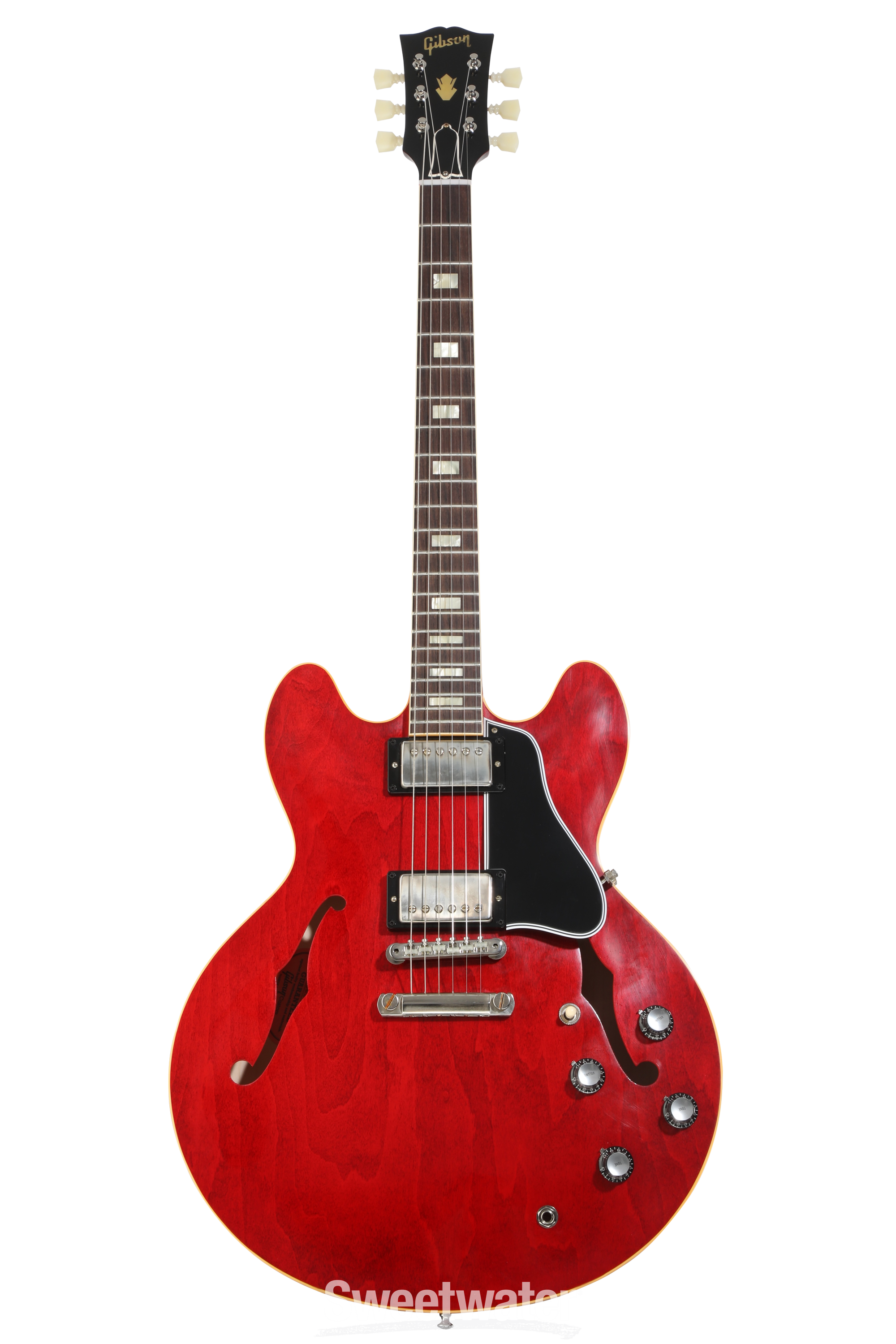 Gibson ES-335 レッド セミホロウボディミニュチア Gibson ES-335