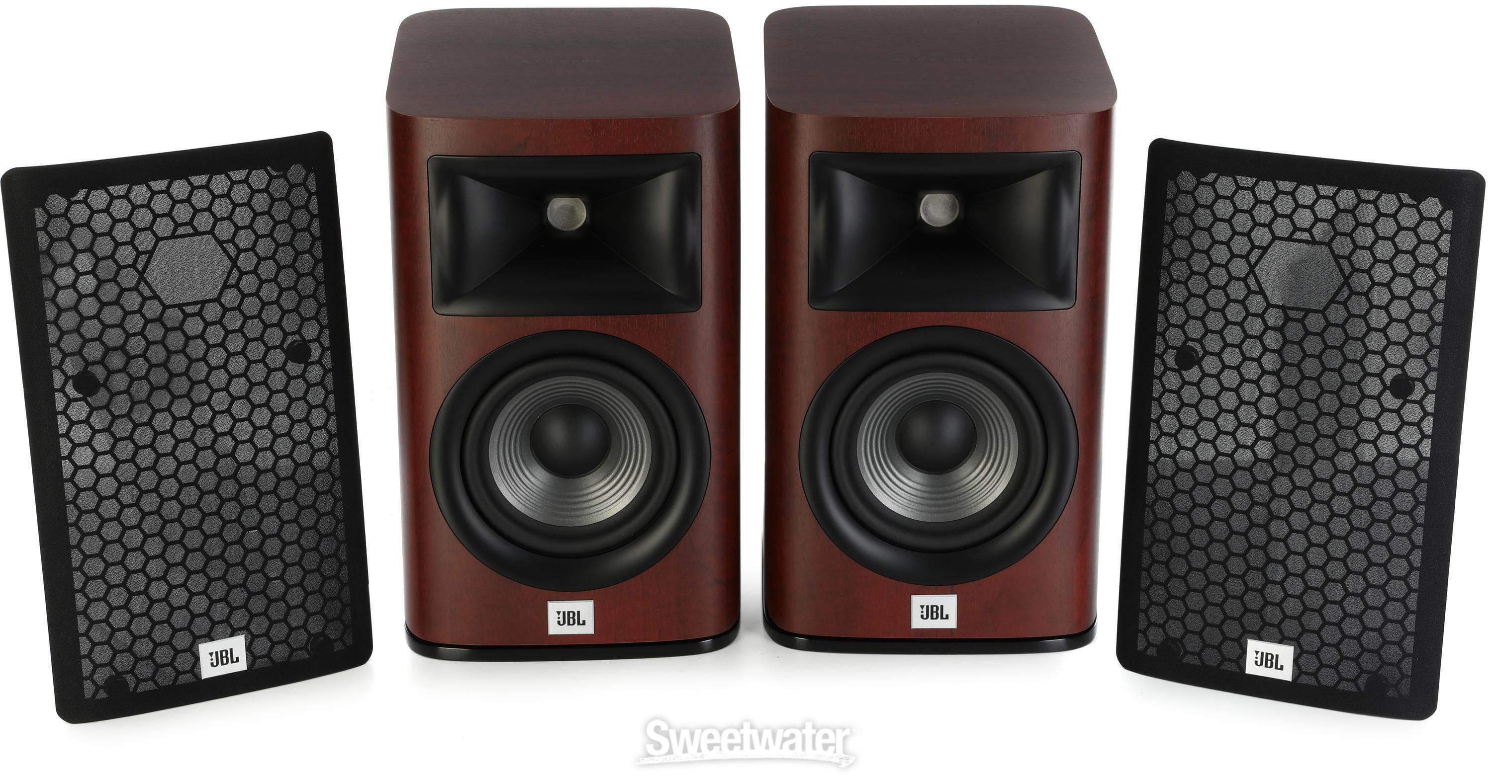 JBL Studio 630 150-watt 6.5-inch Passive Bookshelf Loudspeaker System Pair  - Wood | Sweetwater