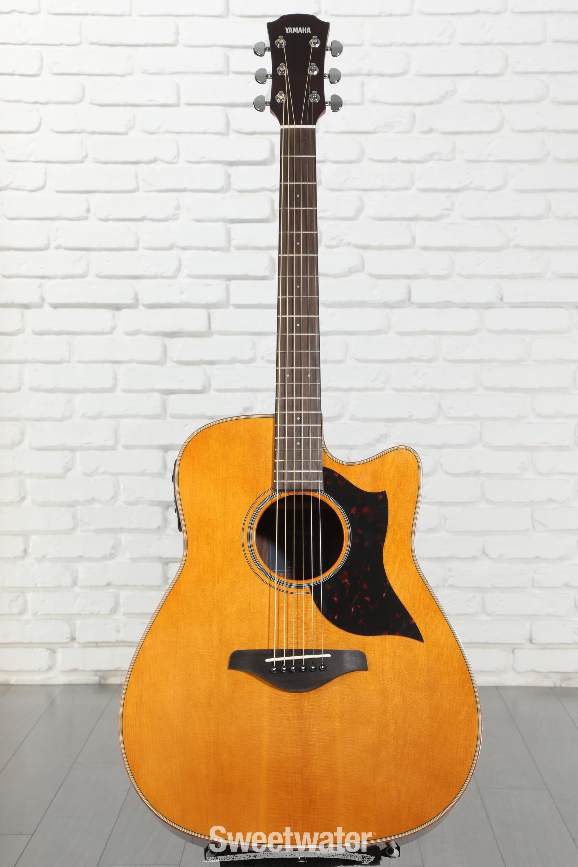 Yamaha A1R Acoustic-electric Guitar - Vintage Natural | Sweetwater